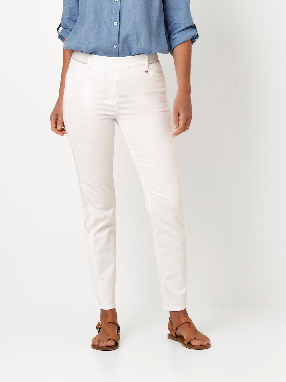 Toni Dress Damen Hosen Weiss