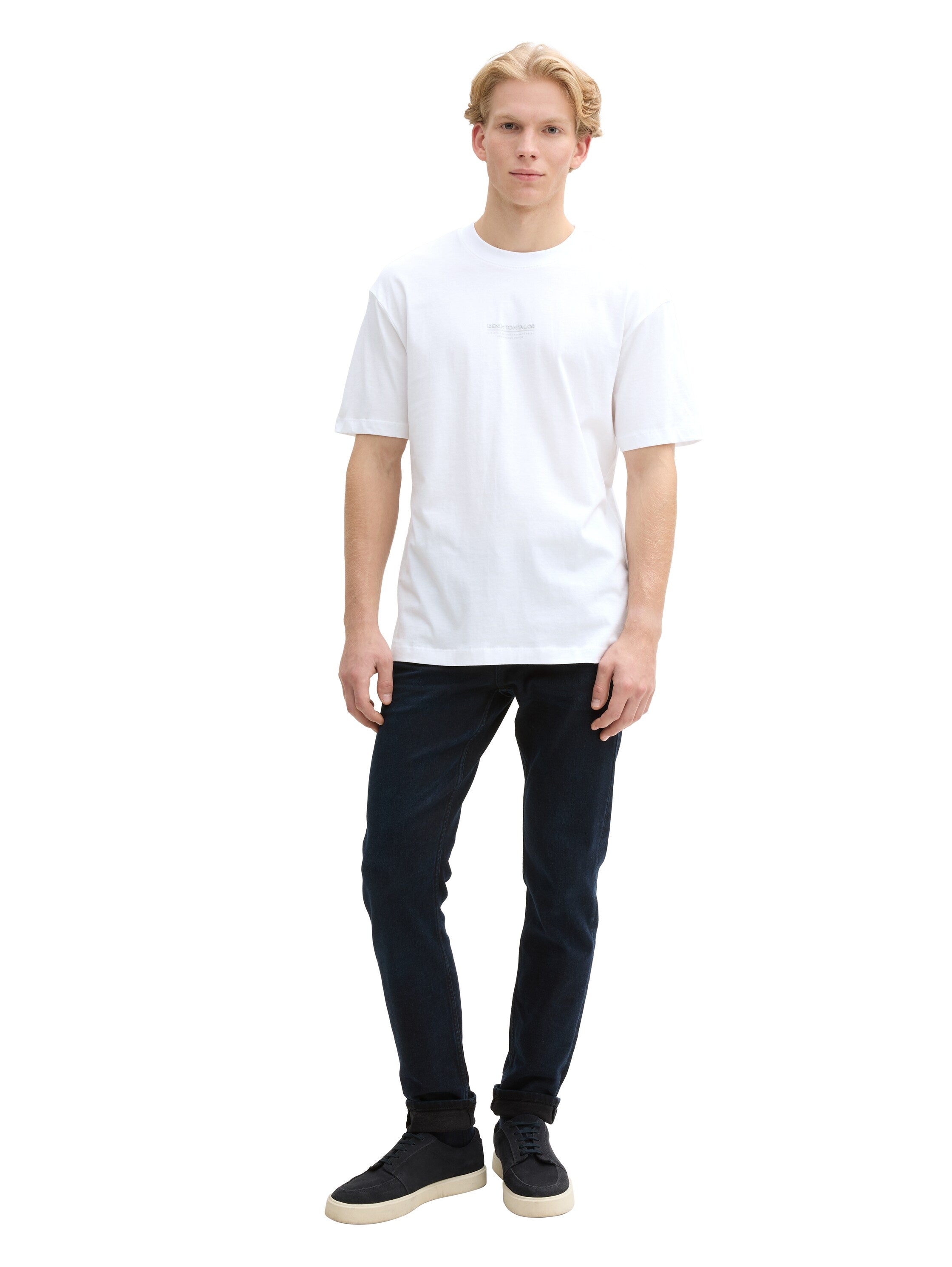 Tom Tailor denim Herren T-Shirts kurz White