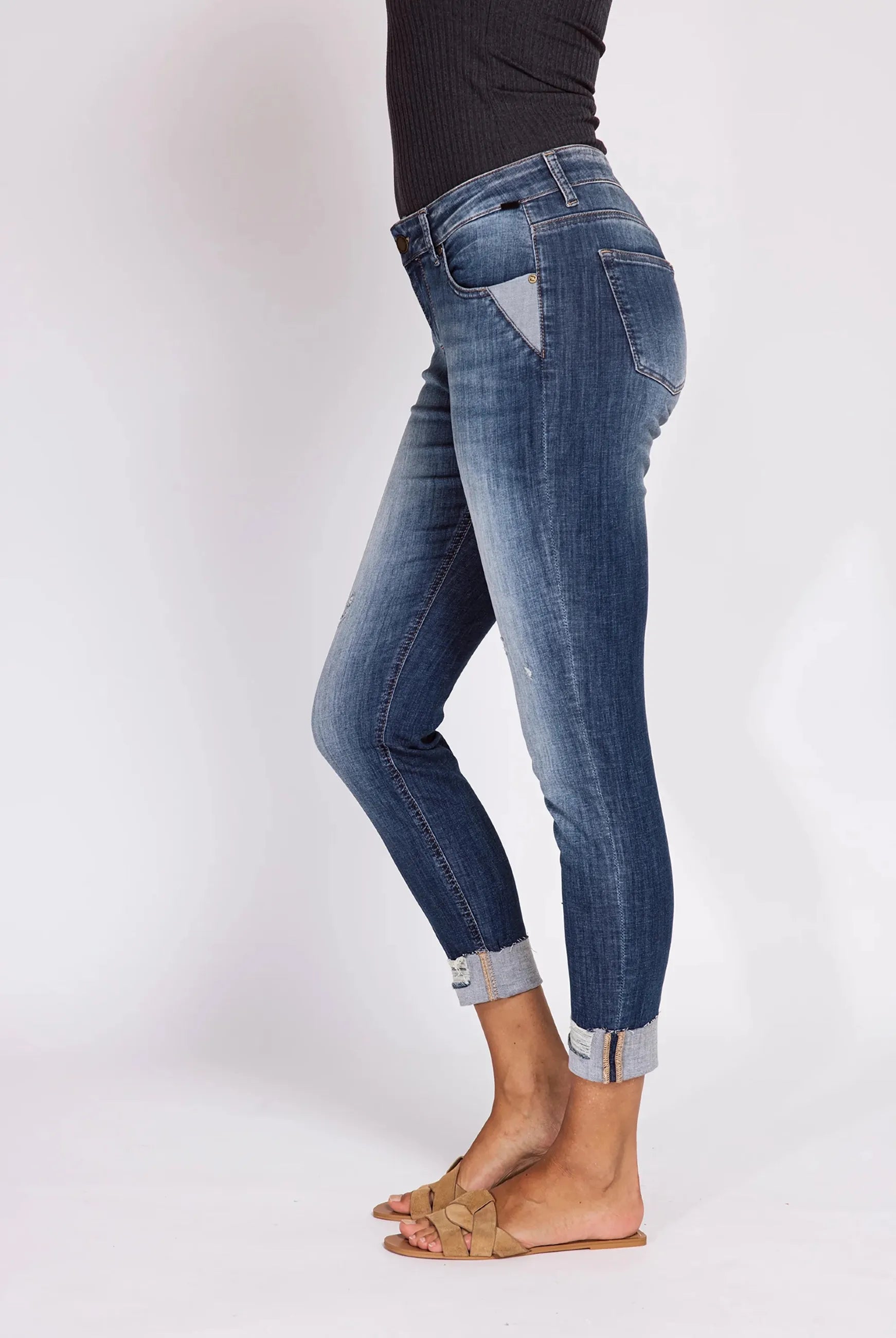 Zhrill Damen Jeans  Blue
