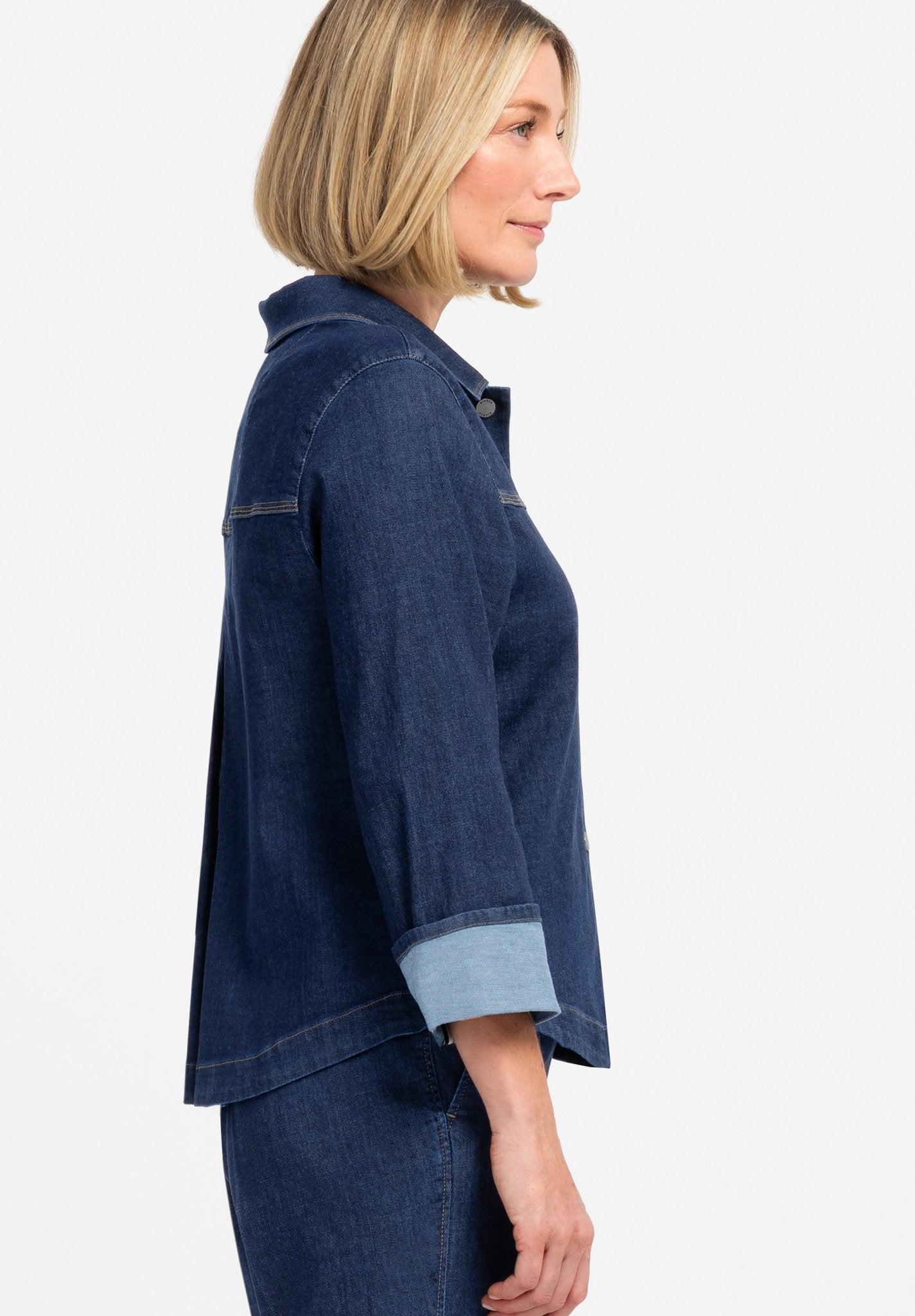 Bianca Damen Blazer Dark Denim