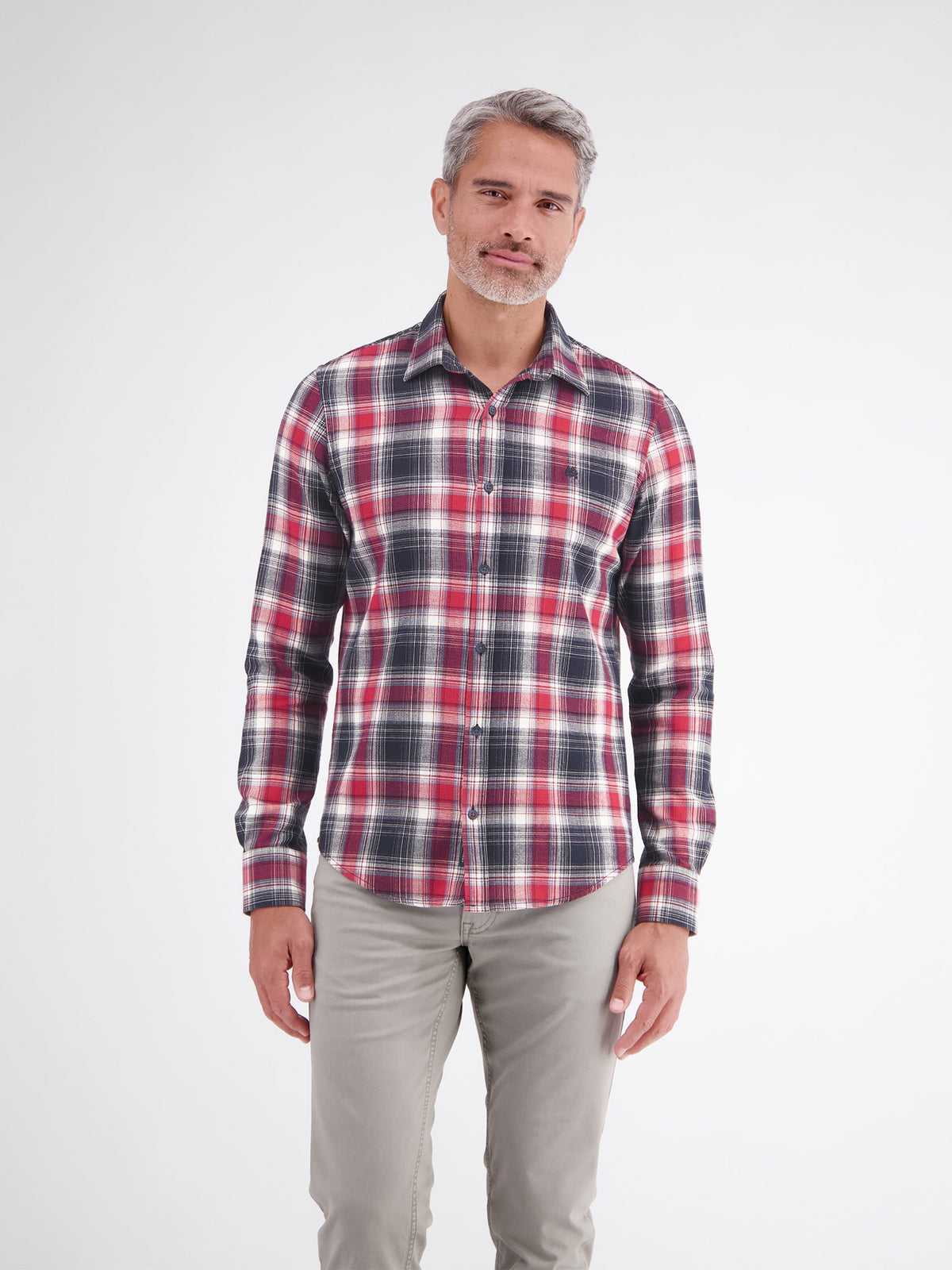 Lerros Herren Hemden Classic Navy