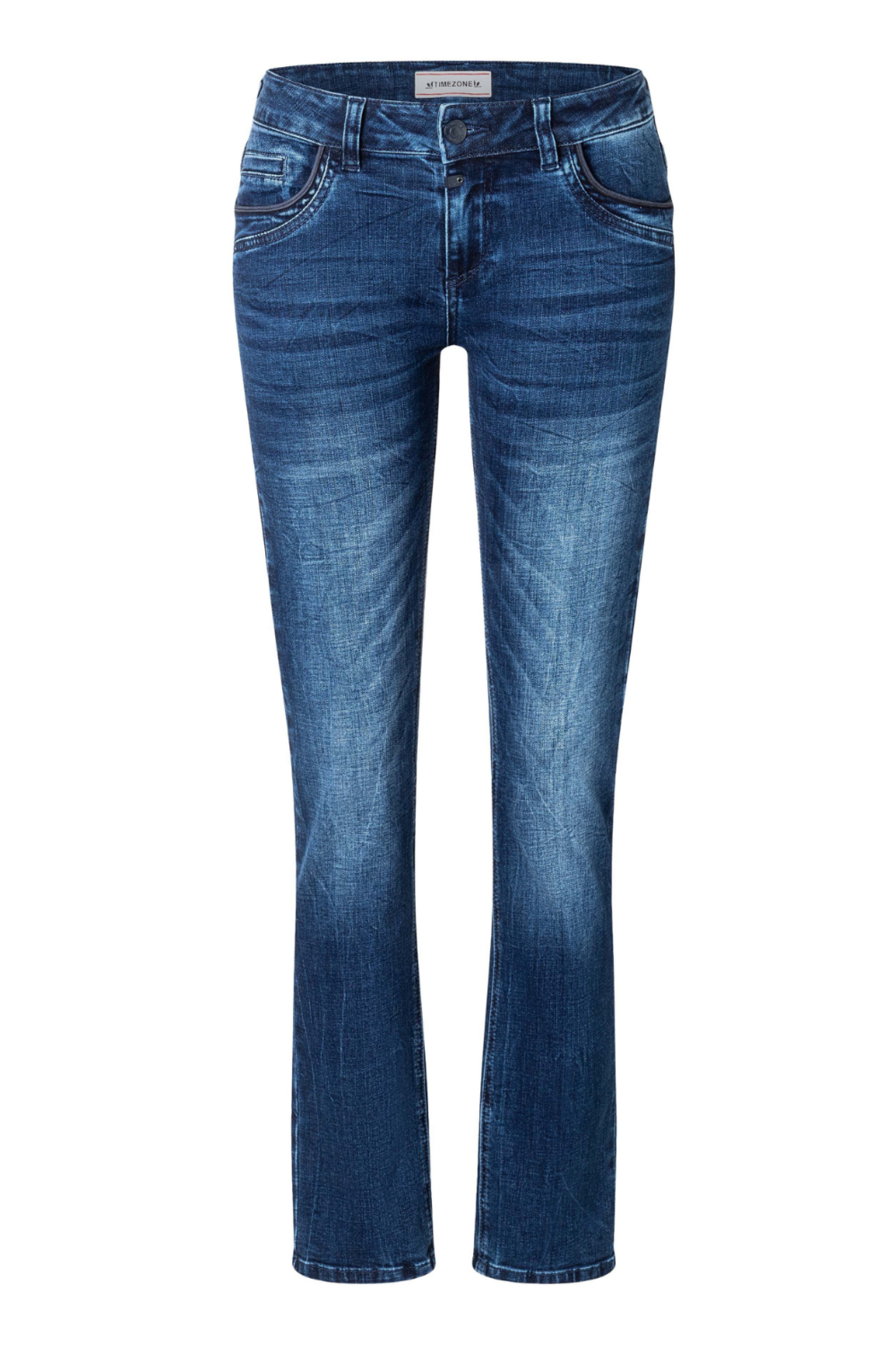 Timezone Damen Jeans  Lush Blue