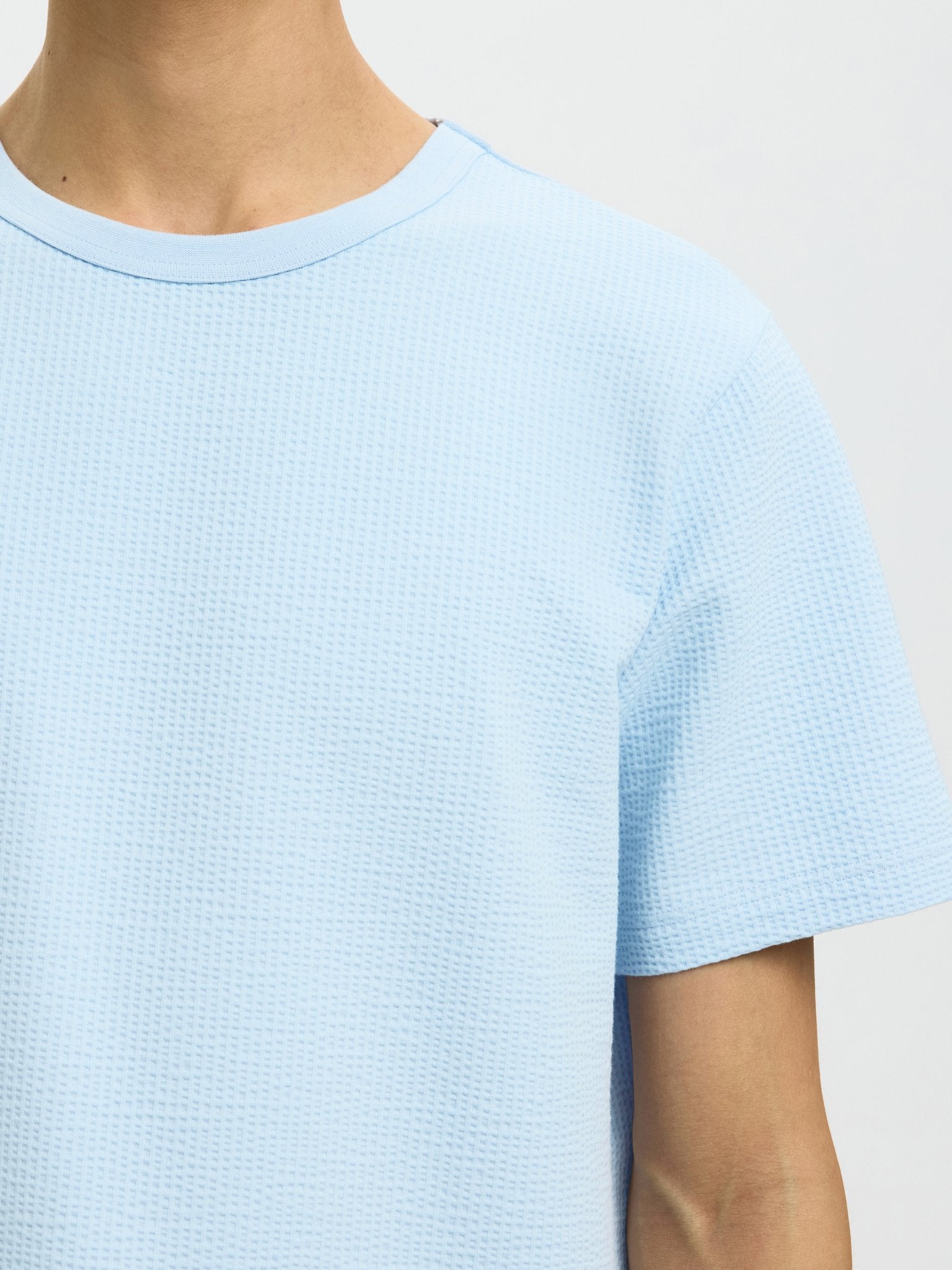 Selected homme Herren T-Shirts kurz Skyway