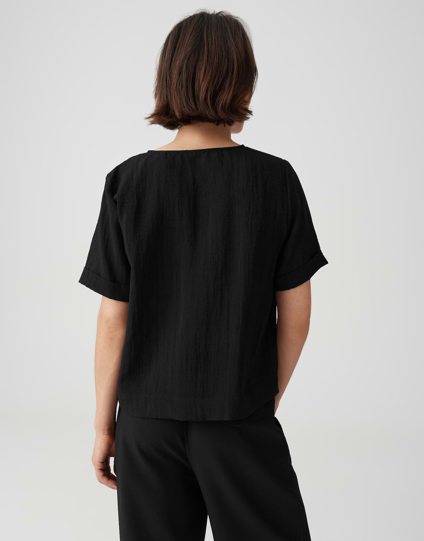Opus Damen Blusen Black