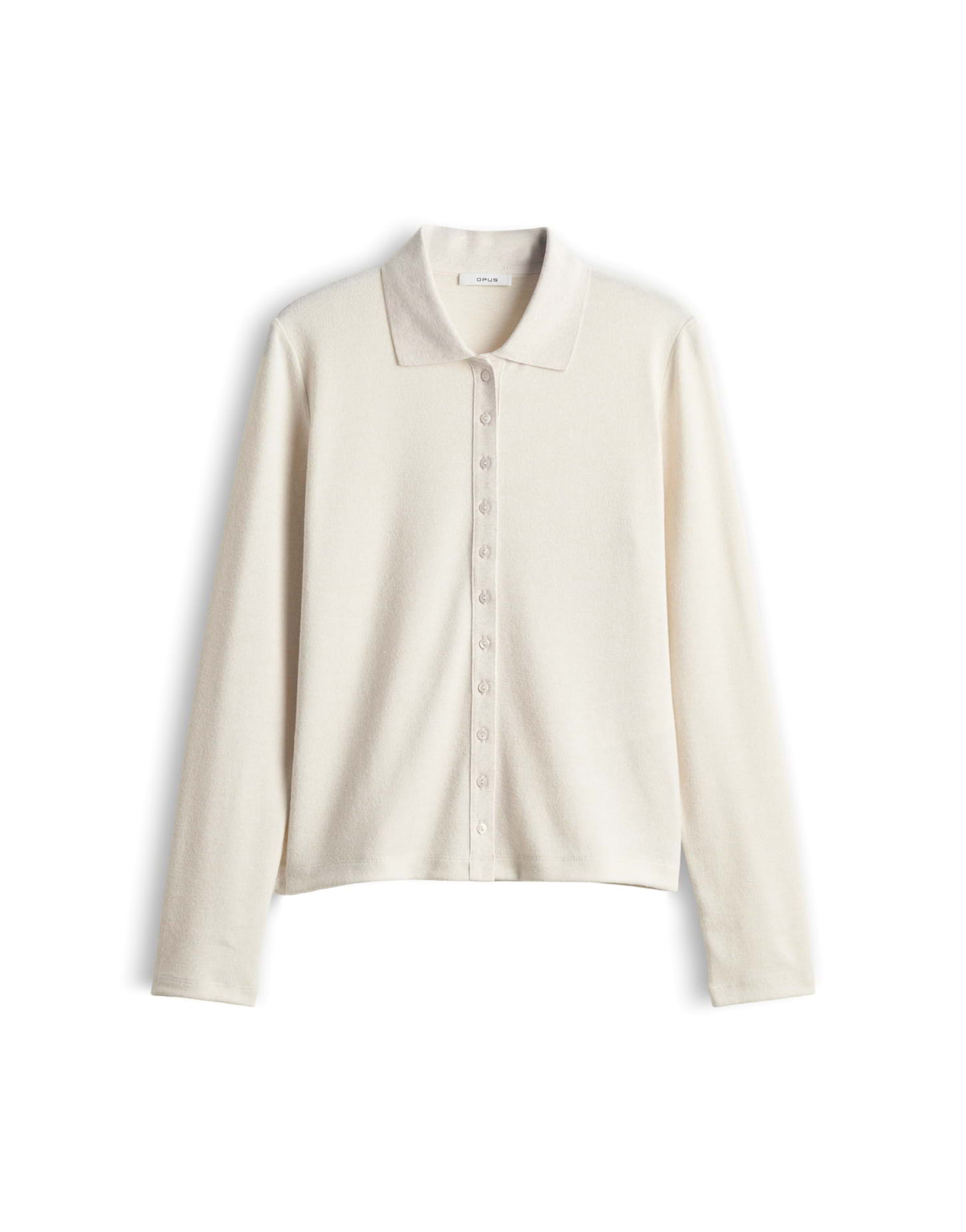 Opus Damen T-Shirts Soft Cream