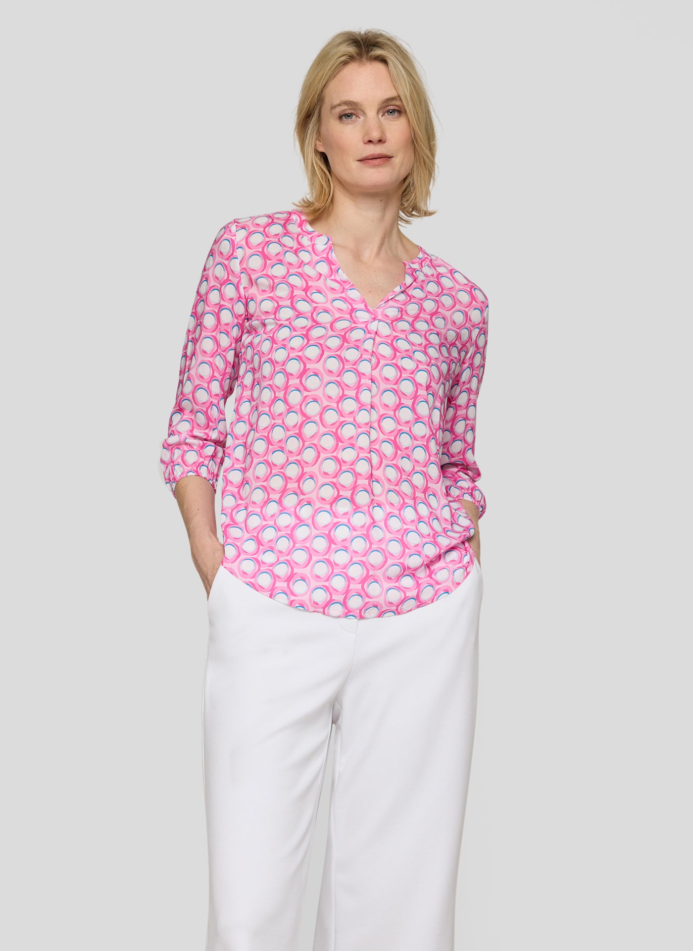 Rabe Damen Blusen Orchidee
