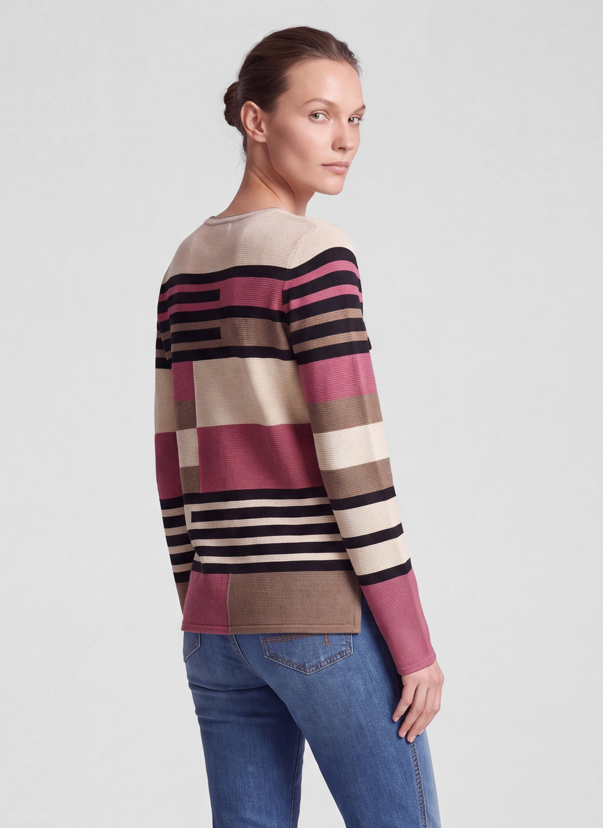 Rabe Damen Pullover Malve