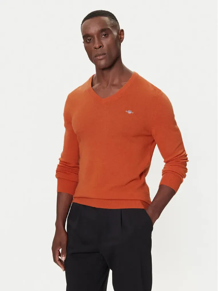 Gant Herren Pullover  Deep Orange