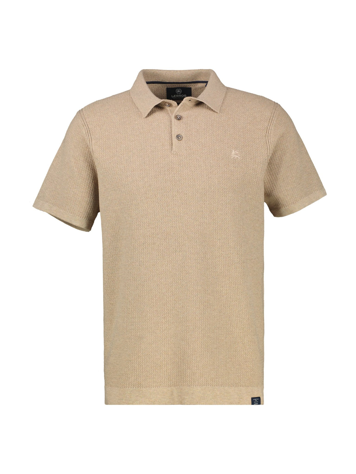 Lerros Herren Pullover Gravel Beige Me