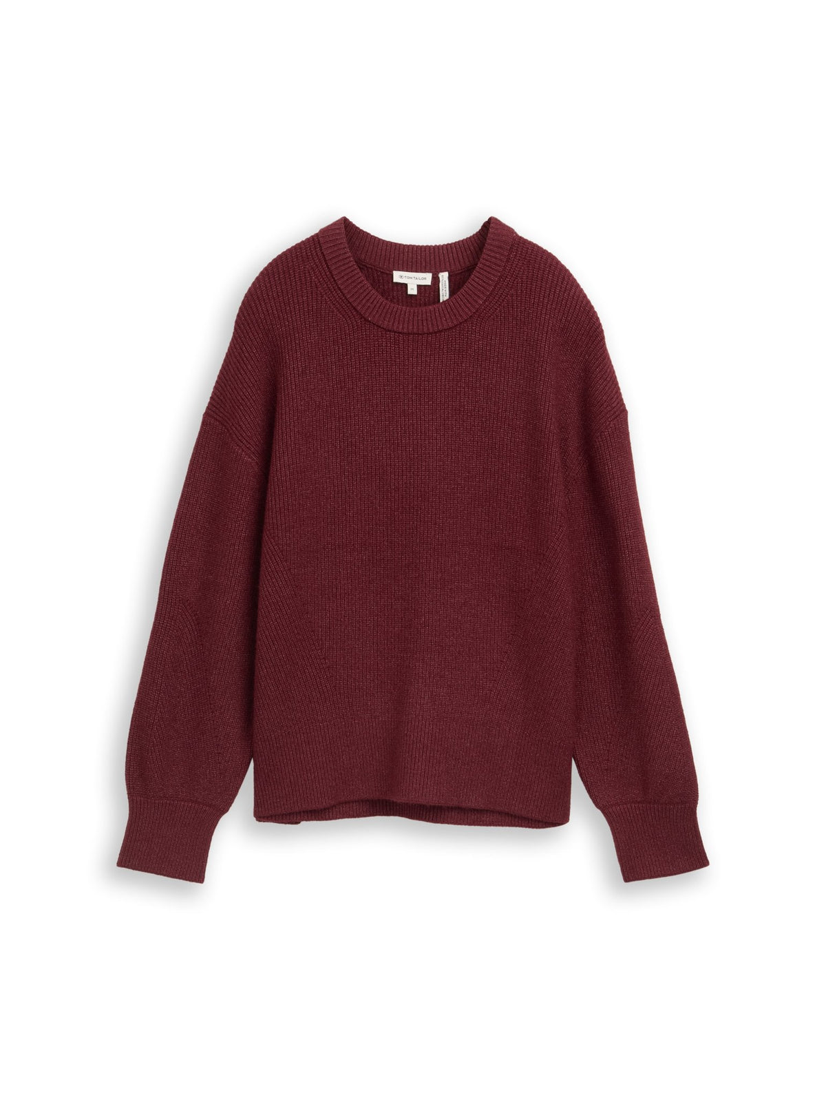 Tom Tailor Damen Sweatshirts Preppy Plum Mel
