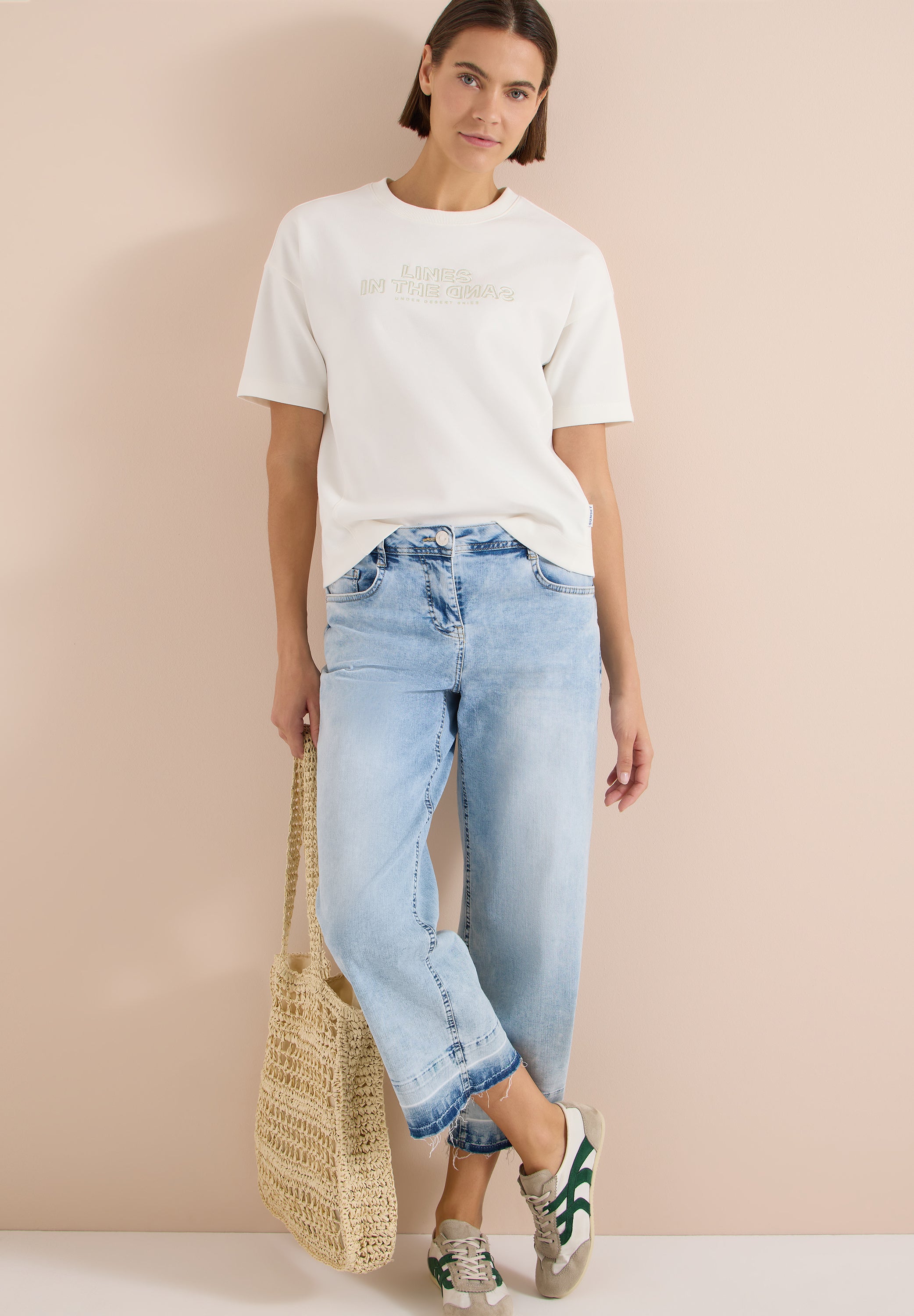 Cecil Damen Pullover Vanilla W