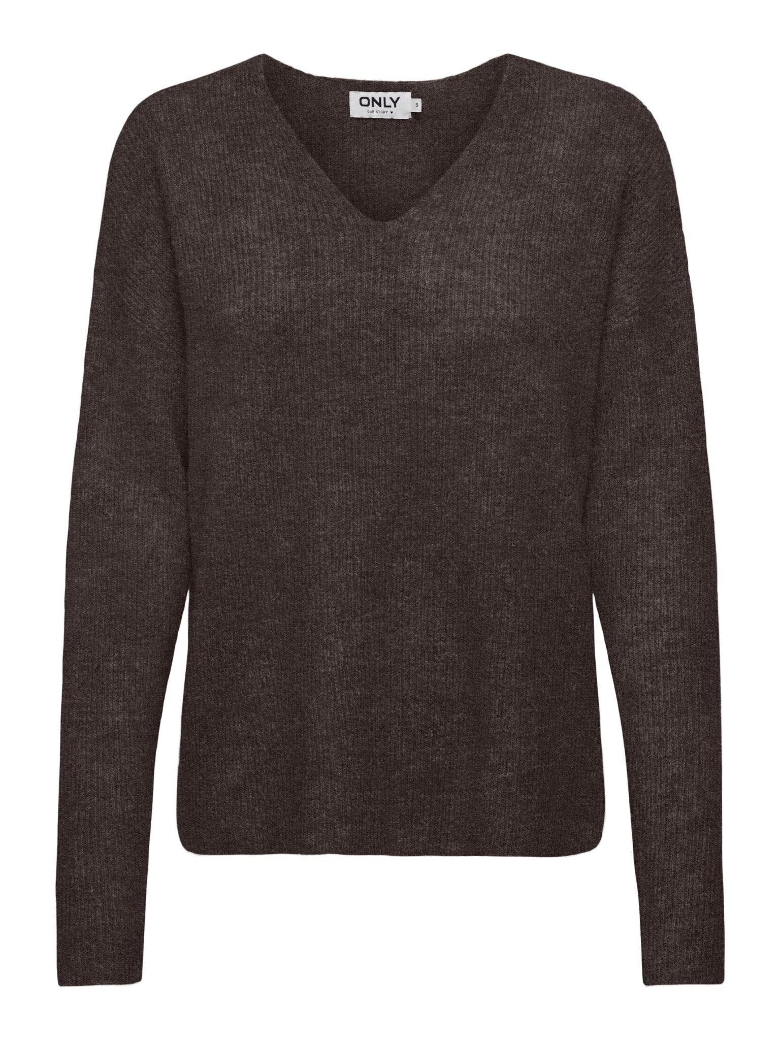 Only Damen Pullover Coffee Bean/Mel