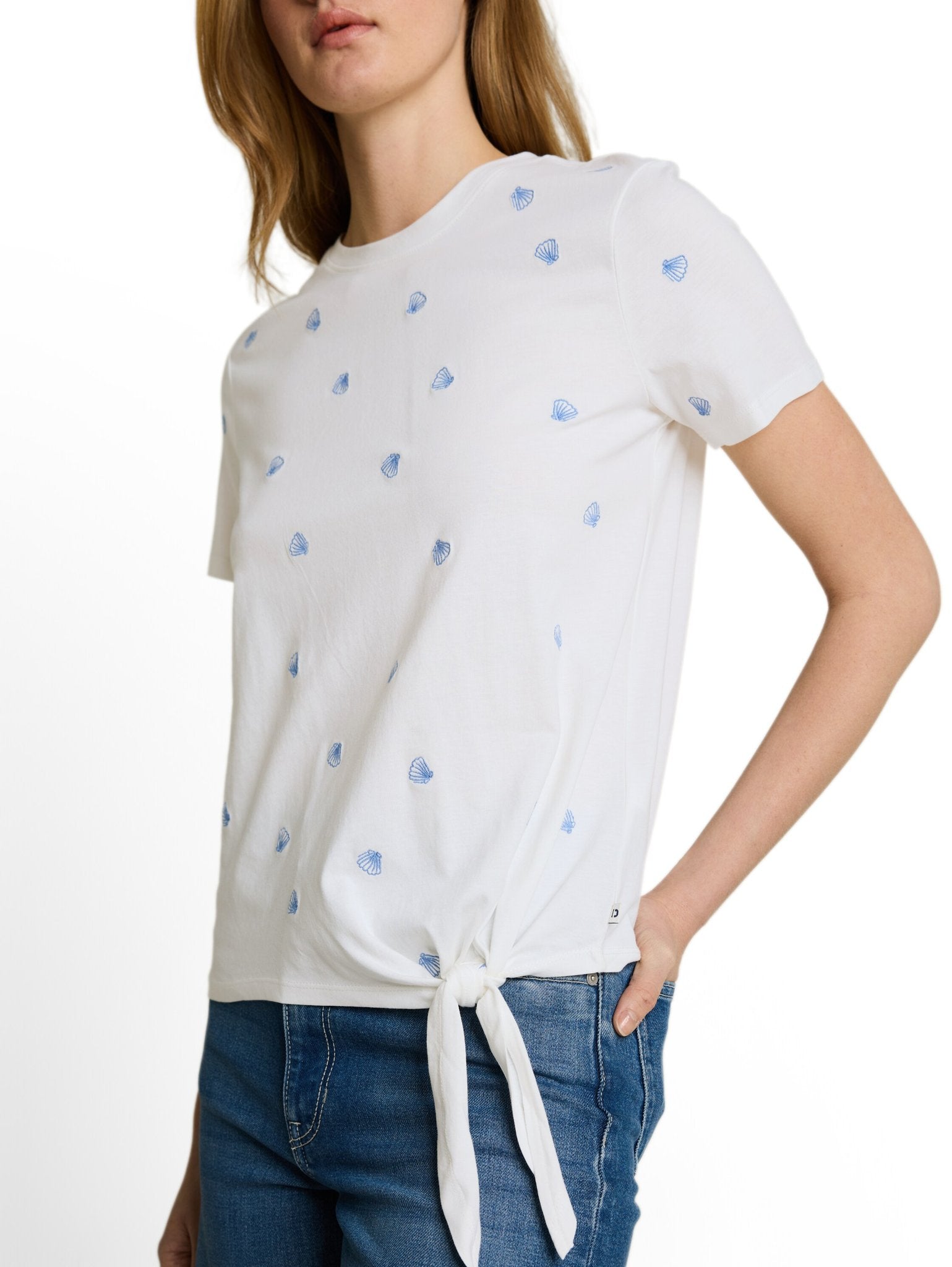 Tom Tailor denim Damen T-Shirts Off White Shell