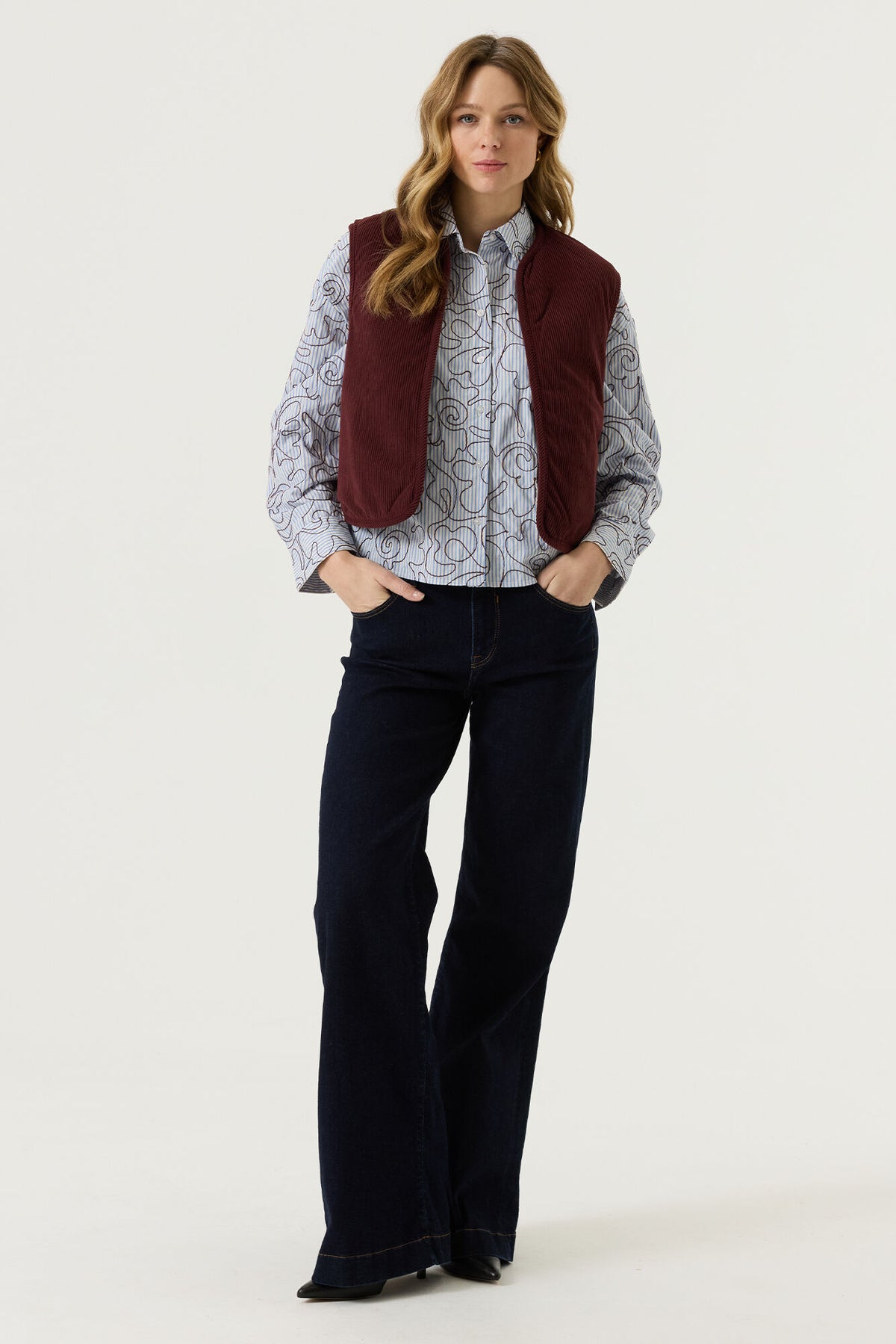 Garcia Damen Blazer Rosewood