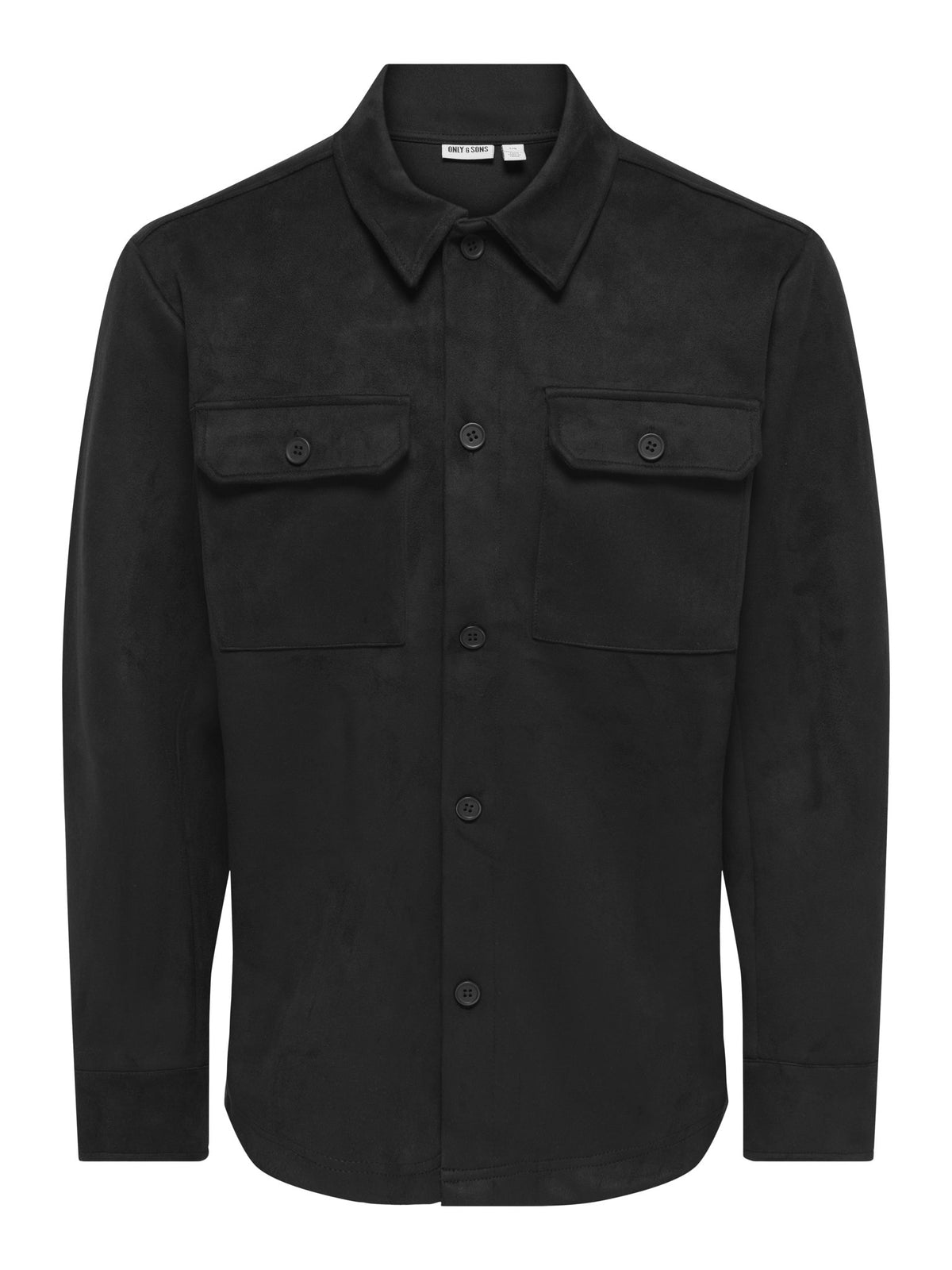 Only & Sons Herren Hemden lang Black