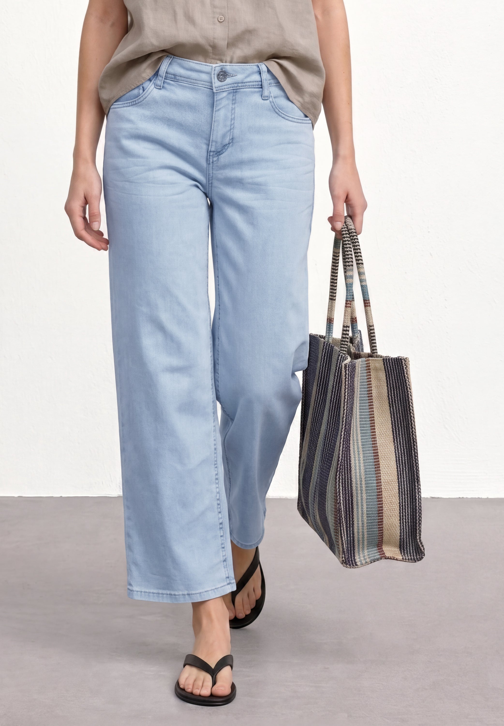 Street One Damen Hosen Ultra Ble
