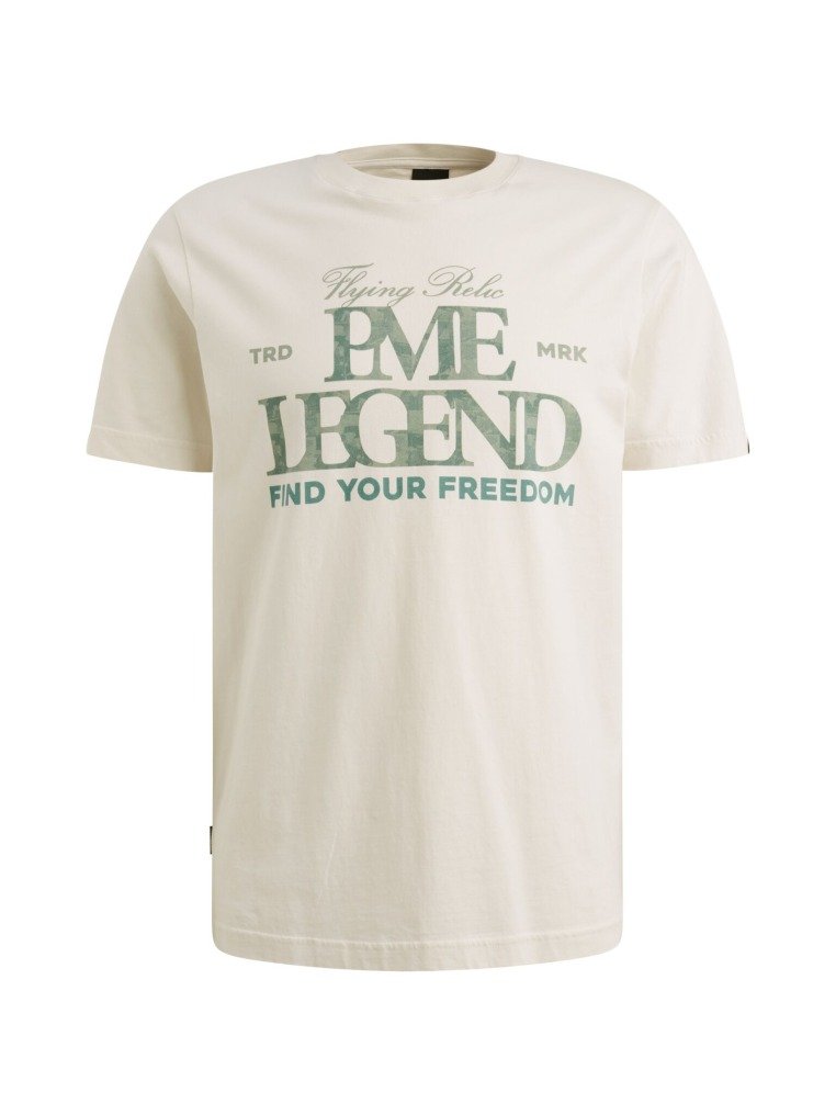 PME Herren T-Shirts kurz Egret