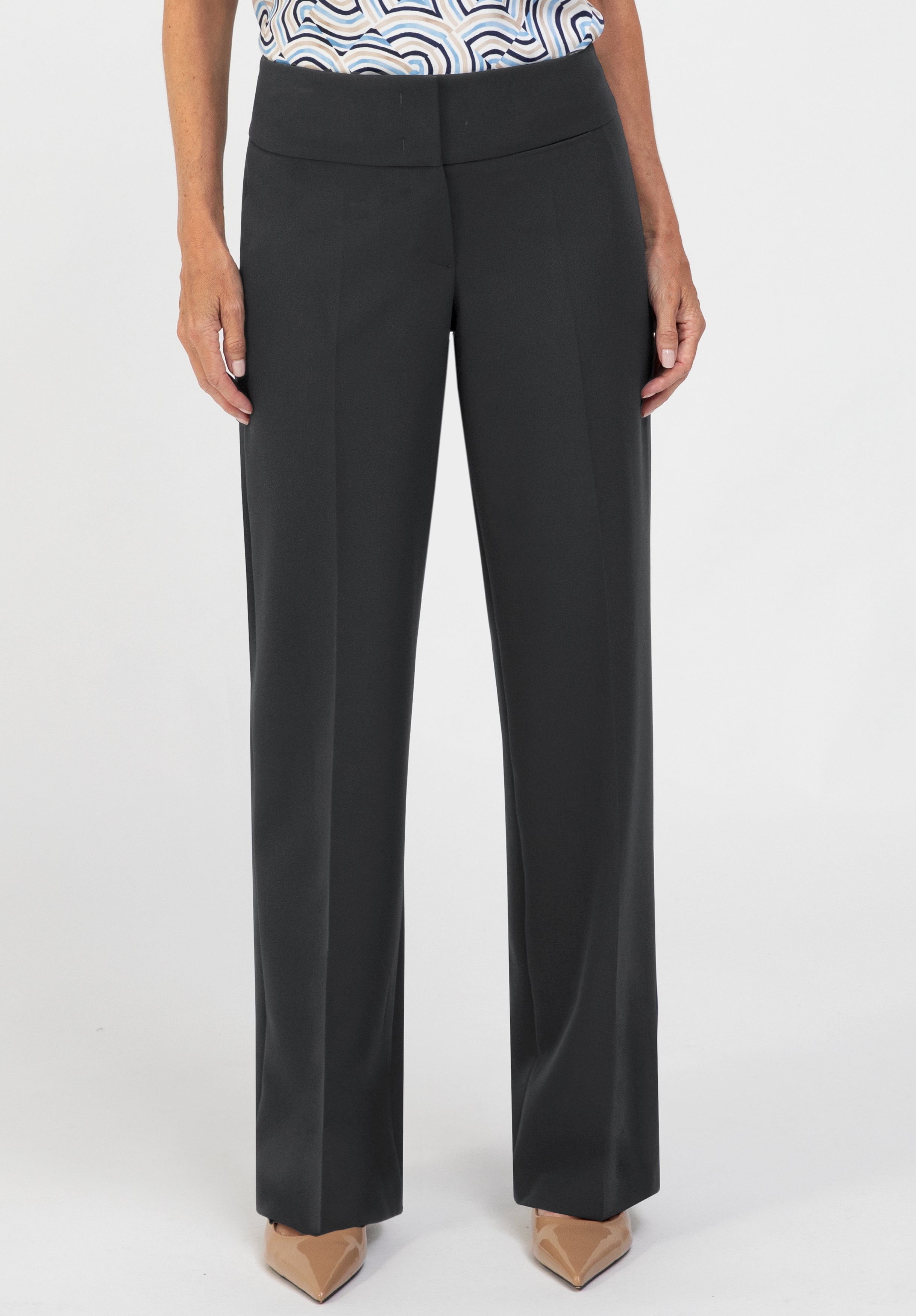 Bianca Damen Hosen Black