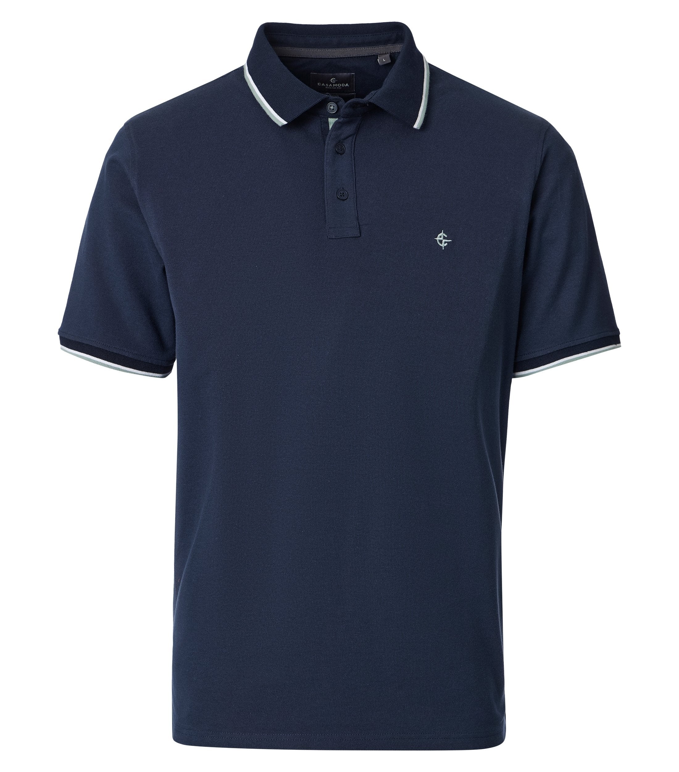 Casa Moda Herren Polo-Shirts  Blau
