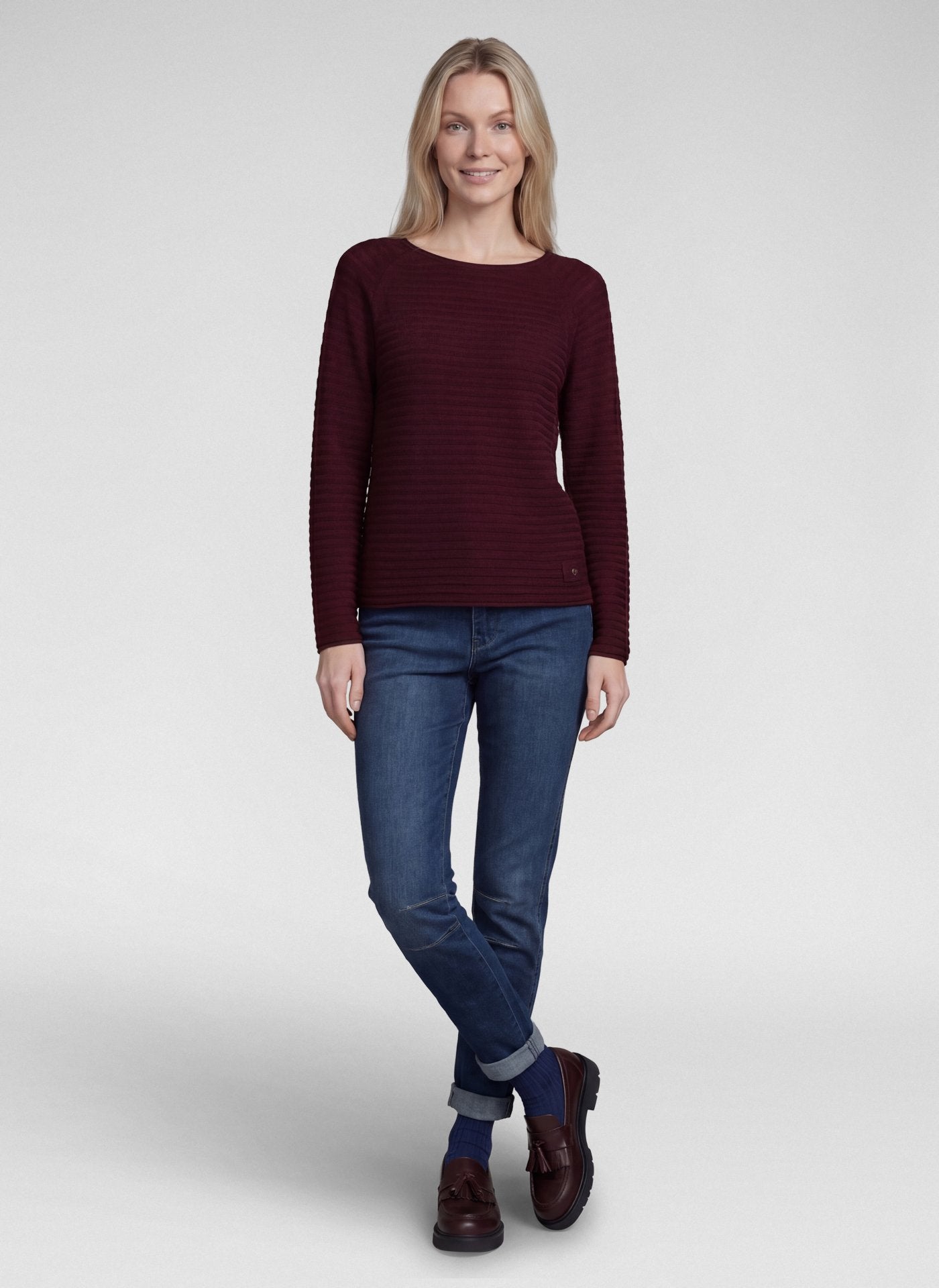 Rabe Damen Pullover Merlot