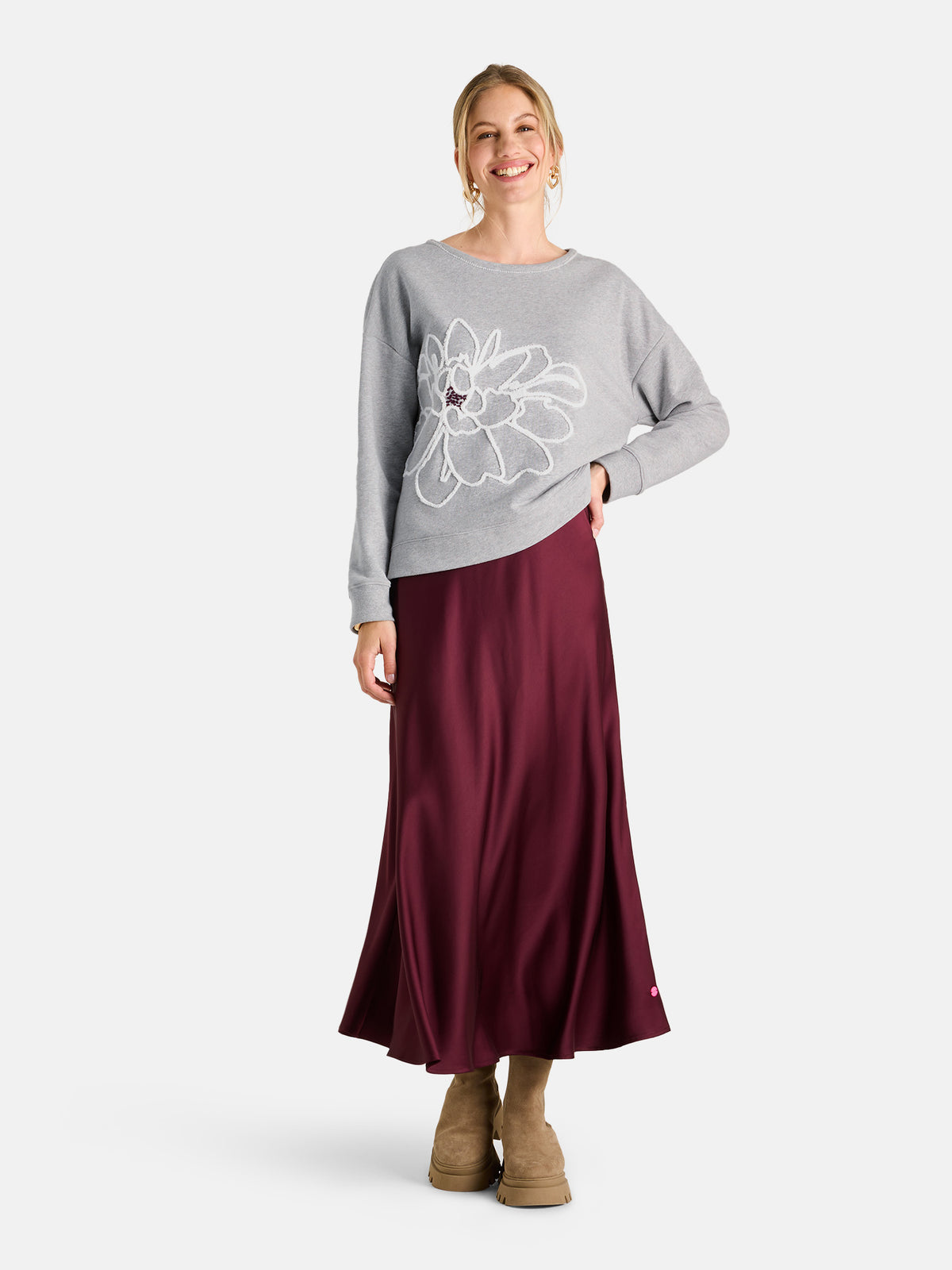 Lieblingsstück Damen Sweatshirts  Light Silve