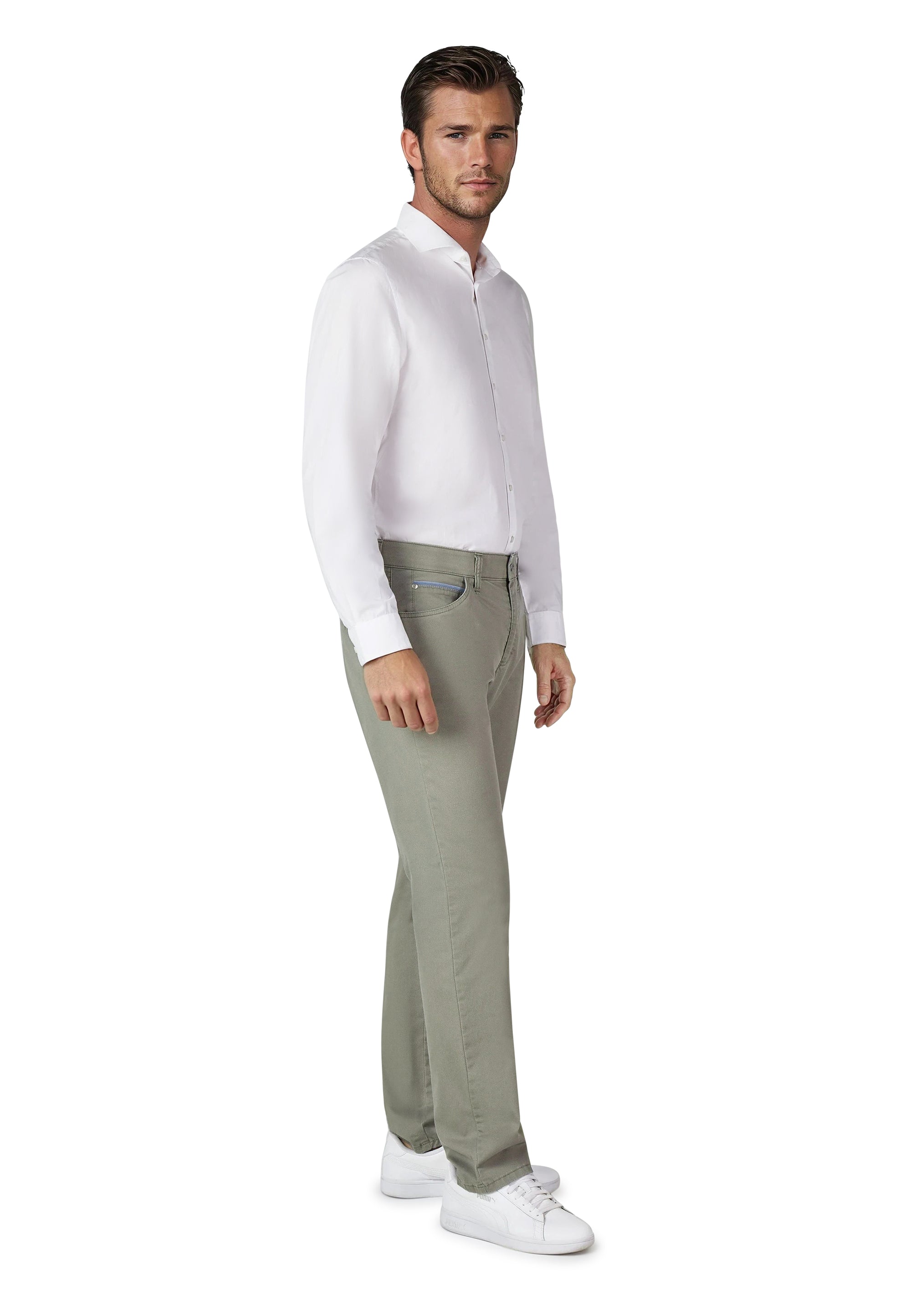 Hinrichs Herren Hosen Gruen