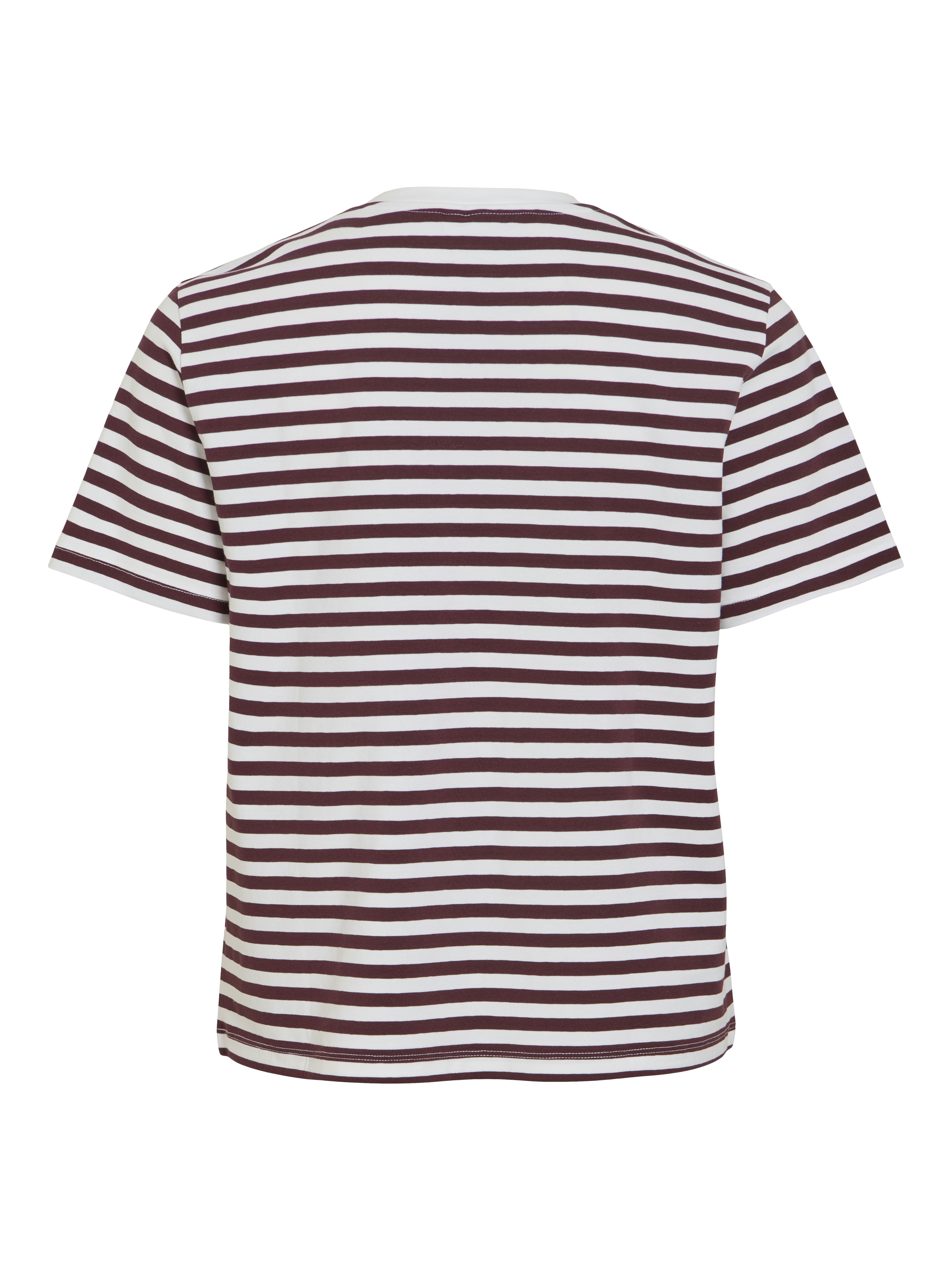 Vila Damen T-Shirts Port Royale/Opt