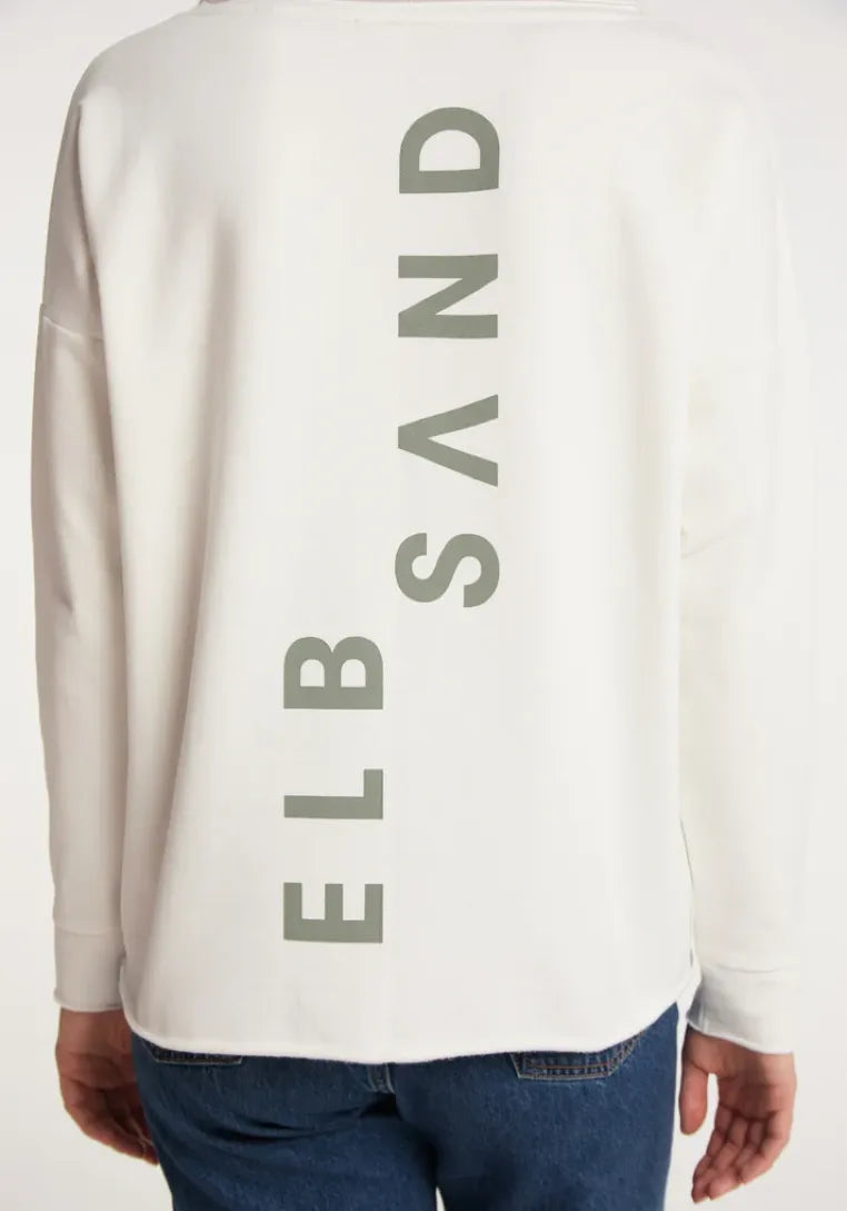 Elbsand Damen Sweatshirts  Cloud Whit
