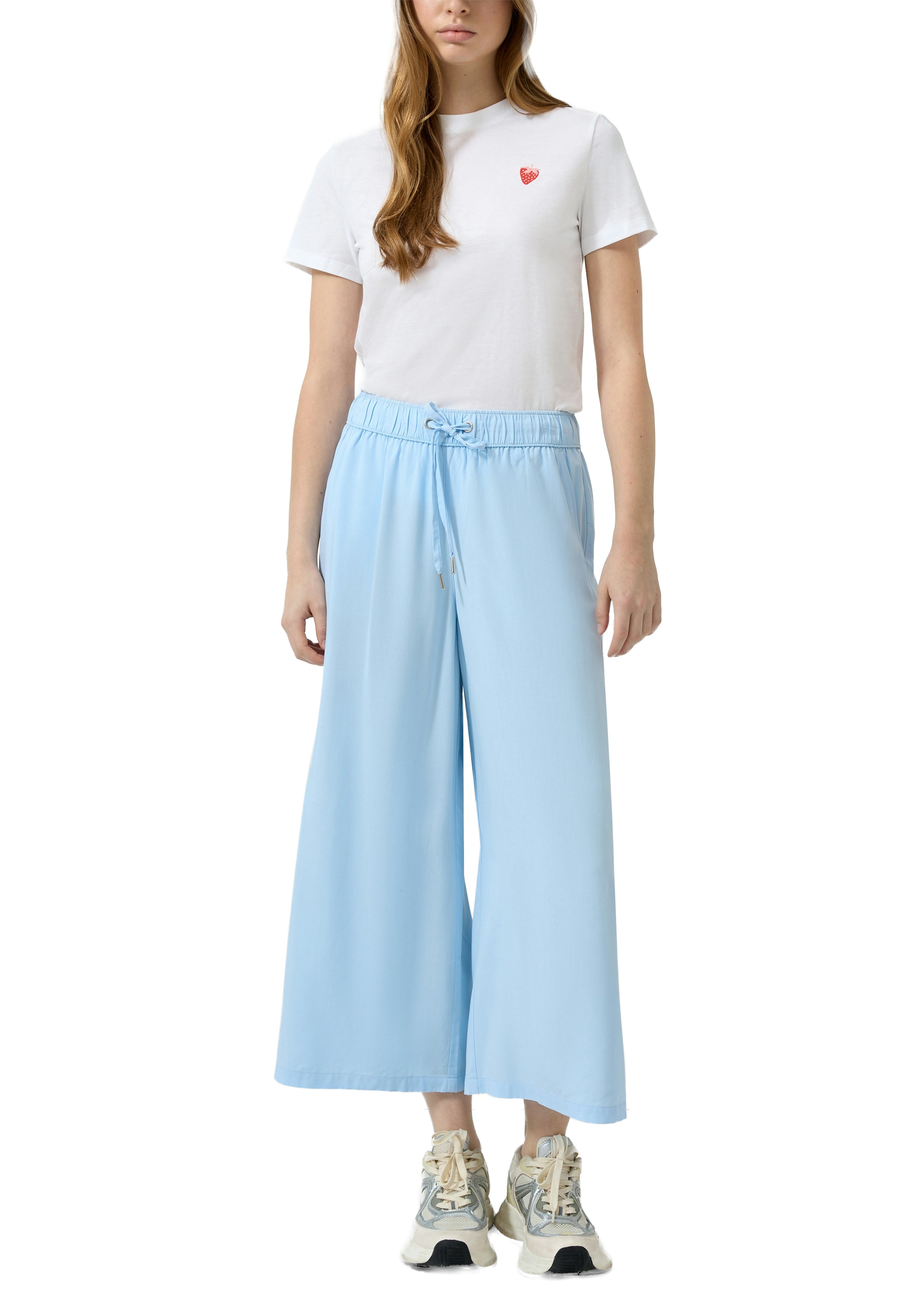 QS by S.Oliver Damen T-Shirts White