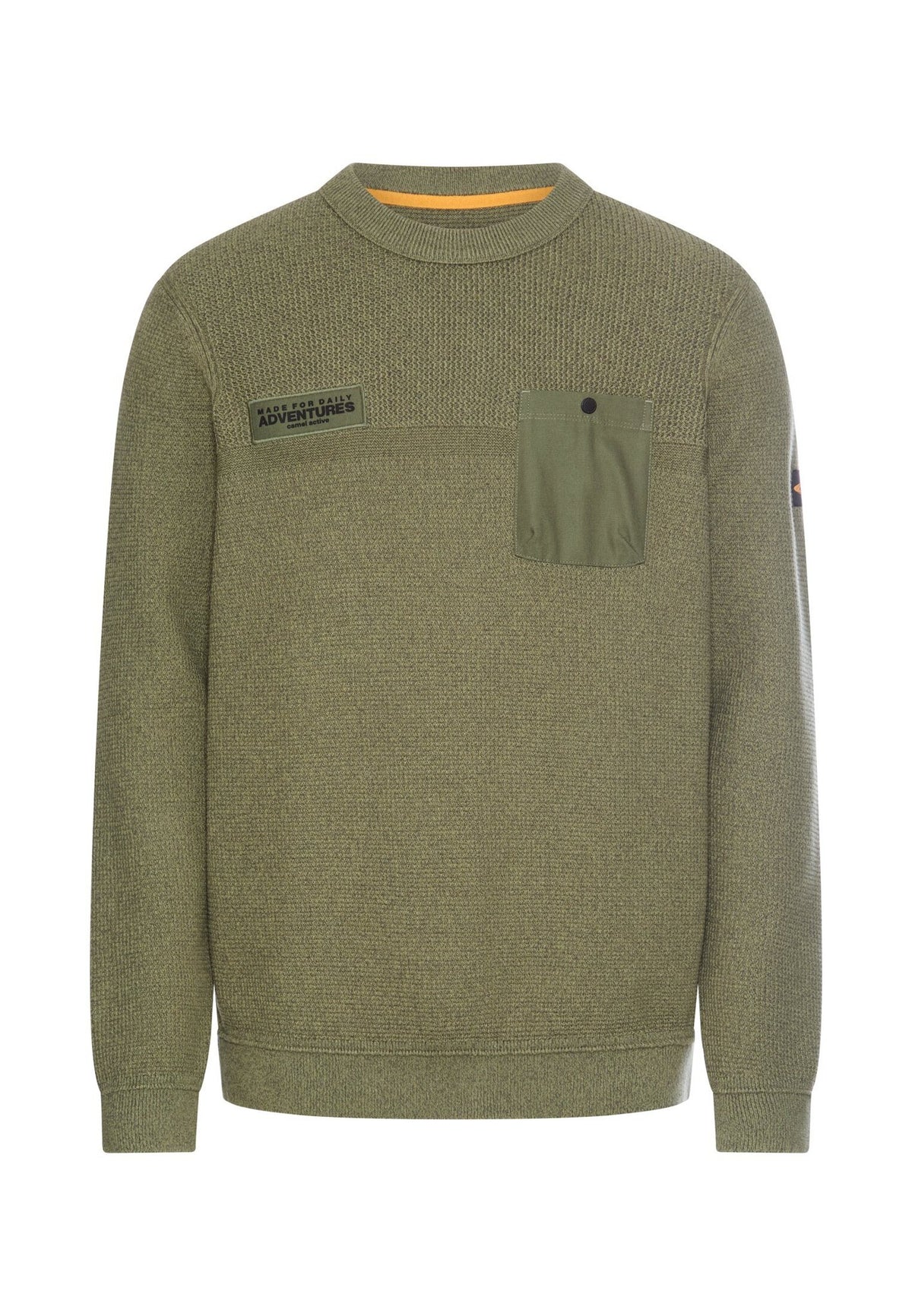 Camel active Herren Pullover  Leaf Green