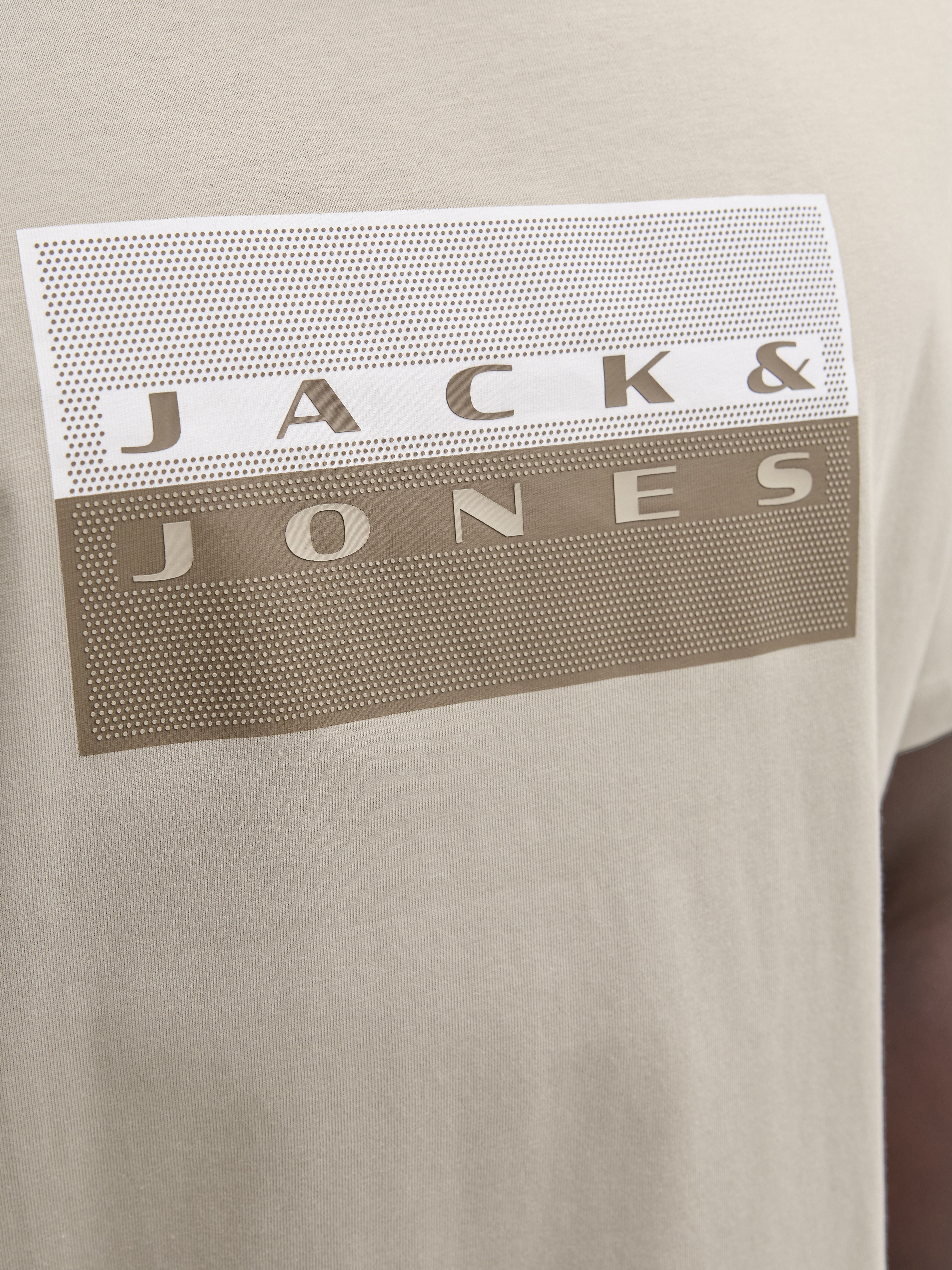 Jack & Jones Herren T-Shirts kurz Pure Cashmere