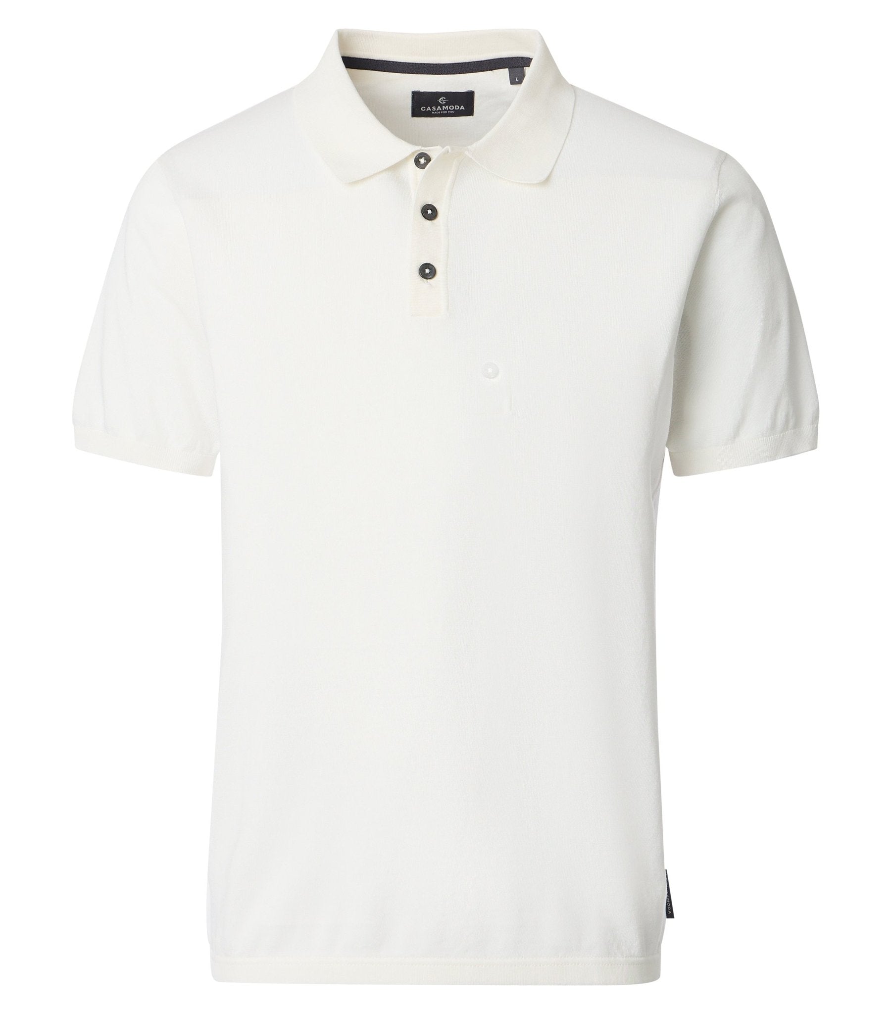 Casa Moda Herren Polo-Shirts  Weiss