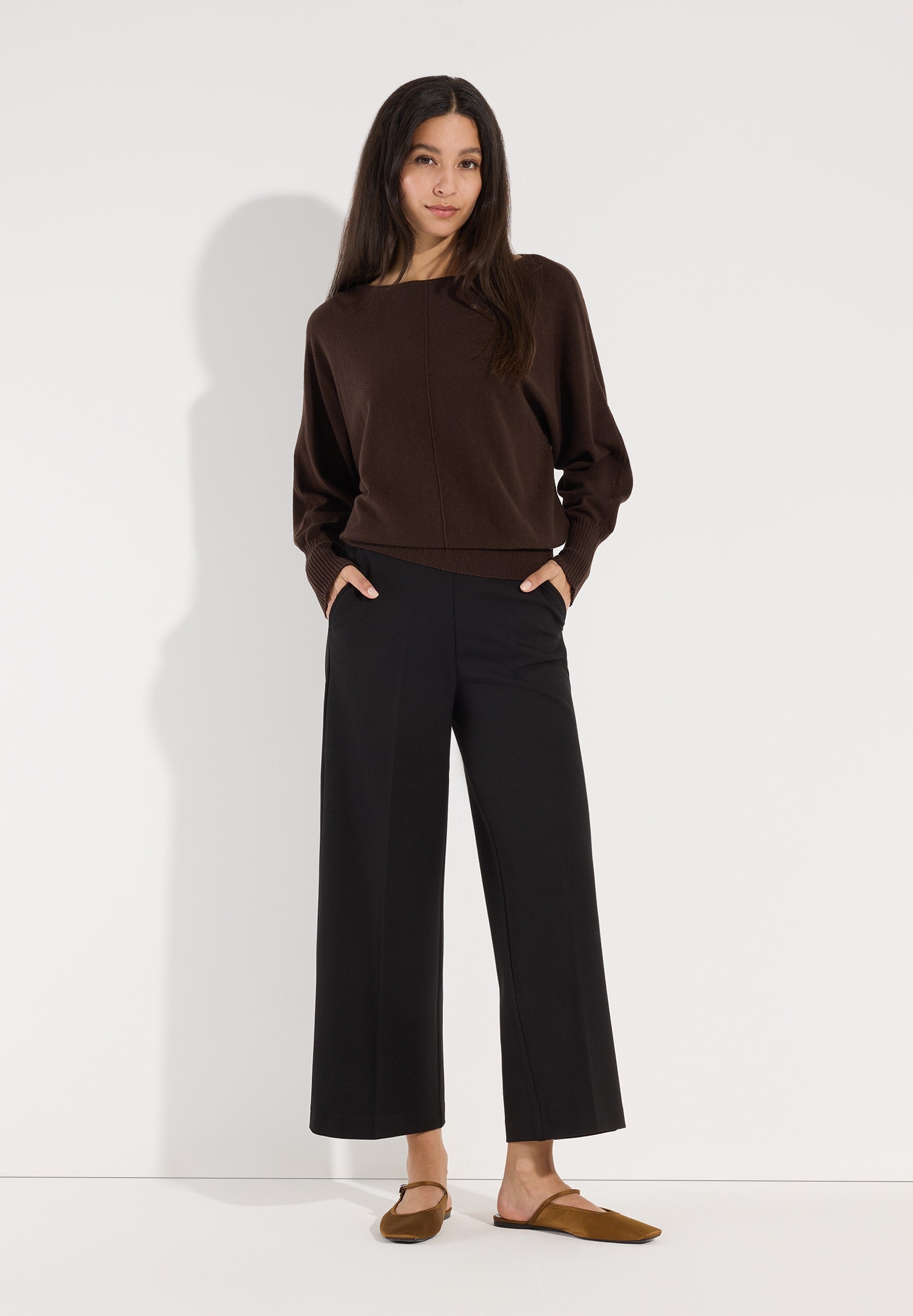 More & More Damen Hosen Black