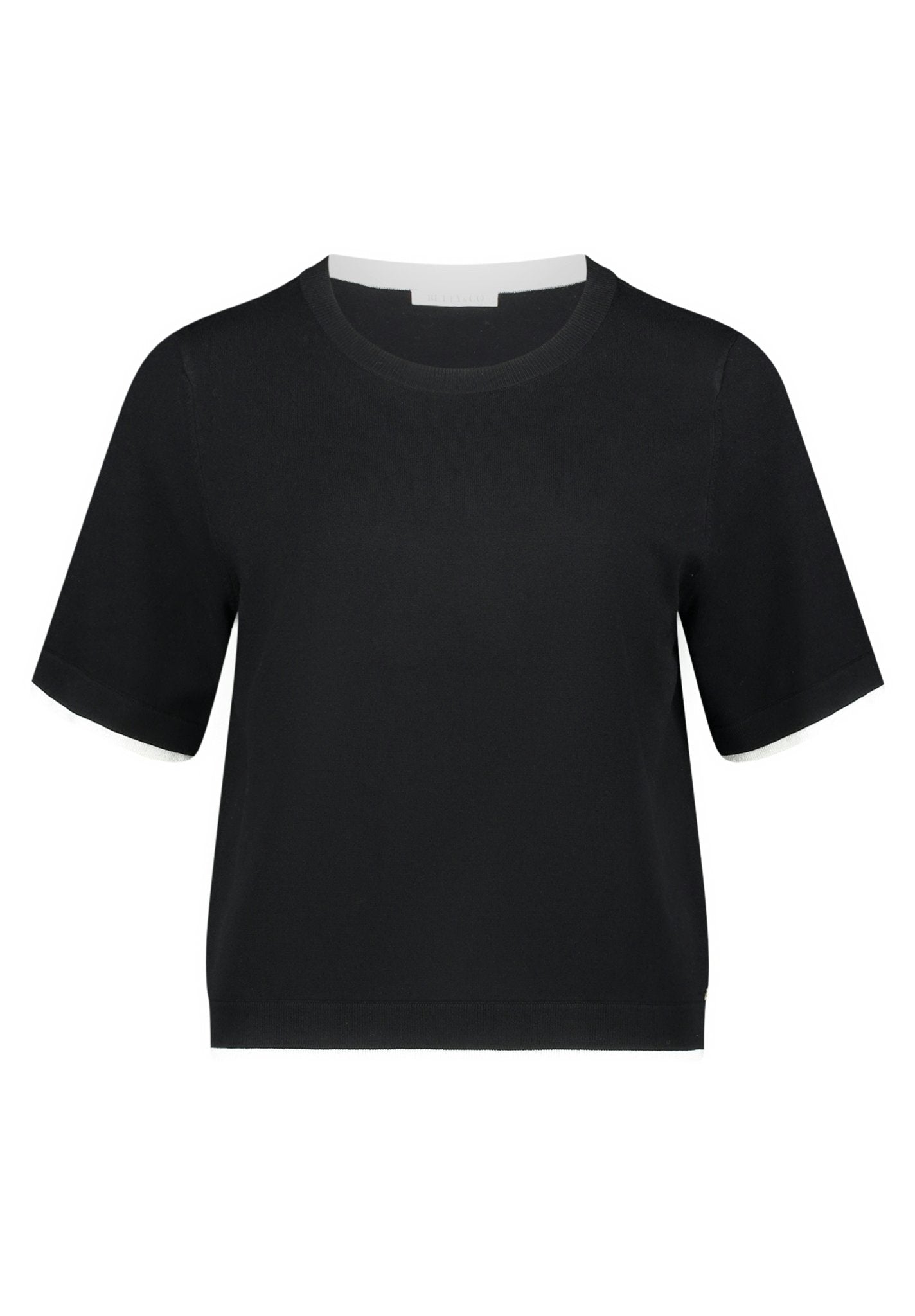 Betty & Co Damen Pullover Black/Cream
