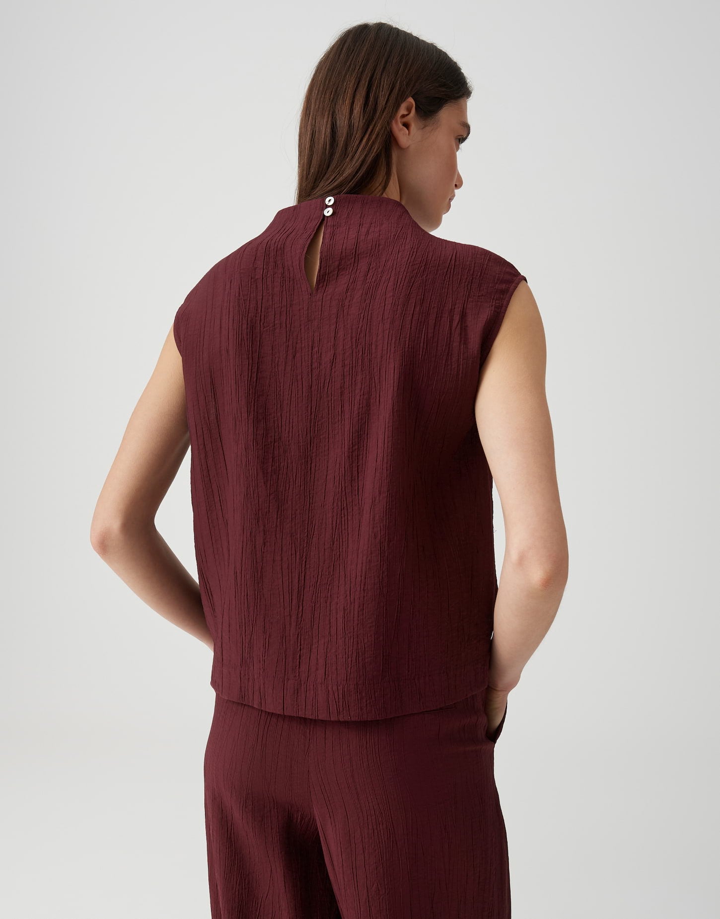 Opus Damen Blusen Cherry Jam