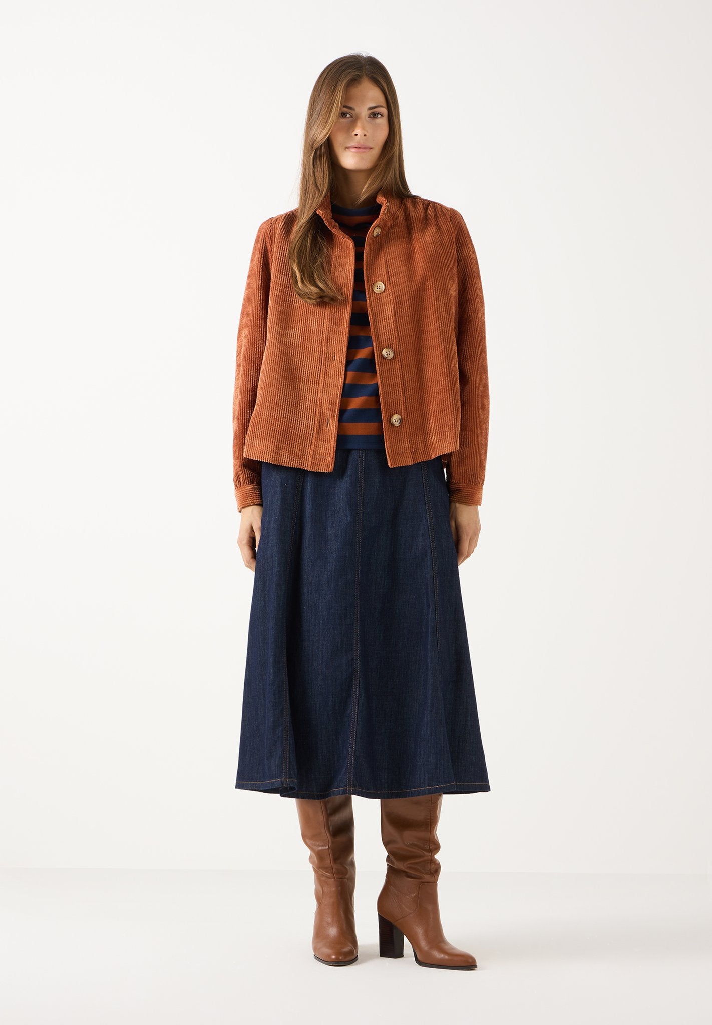 More & More Damen Jacken  Cinnamon