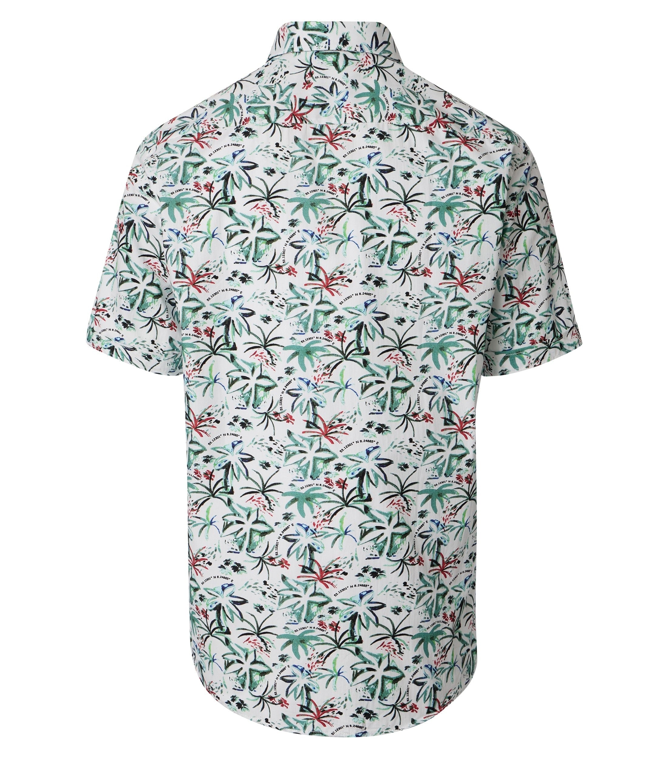 Casa Moda Herren Hemden kurz  Gruen