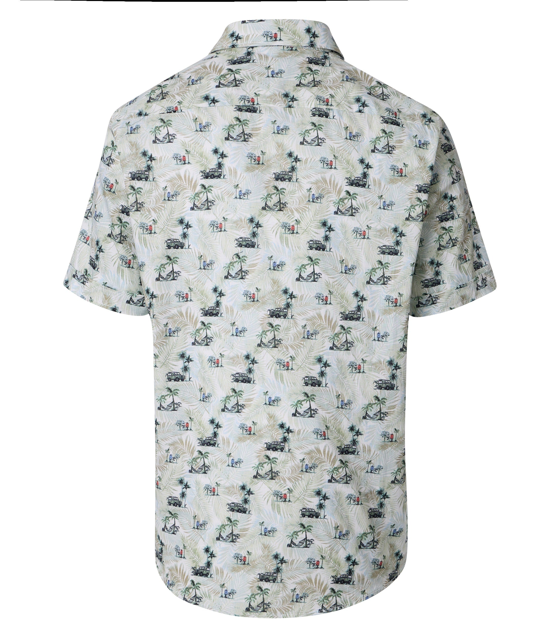 Casa Moda Herren Hemden kurz  Gruen