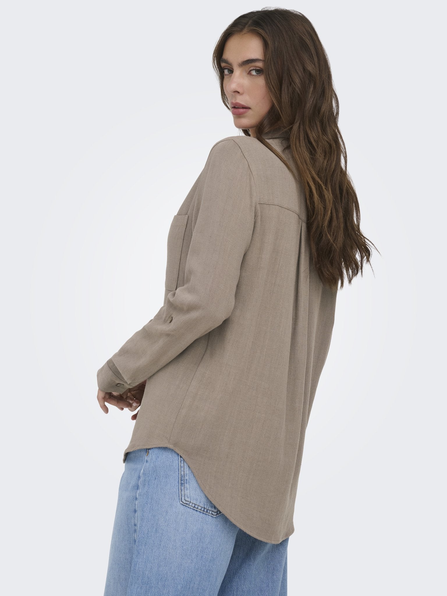 only Damen Blusen Walnut