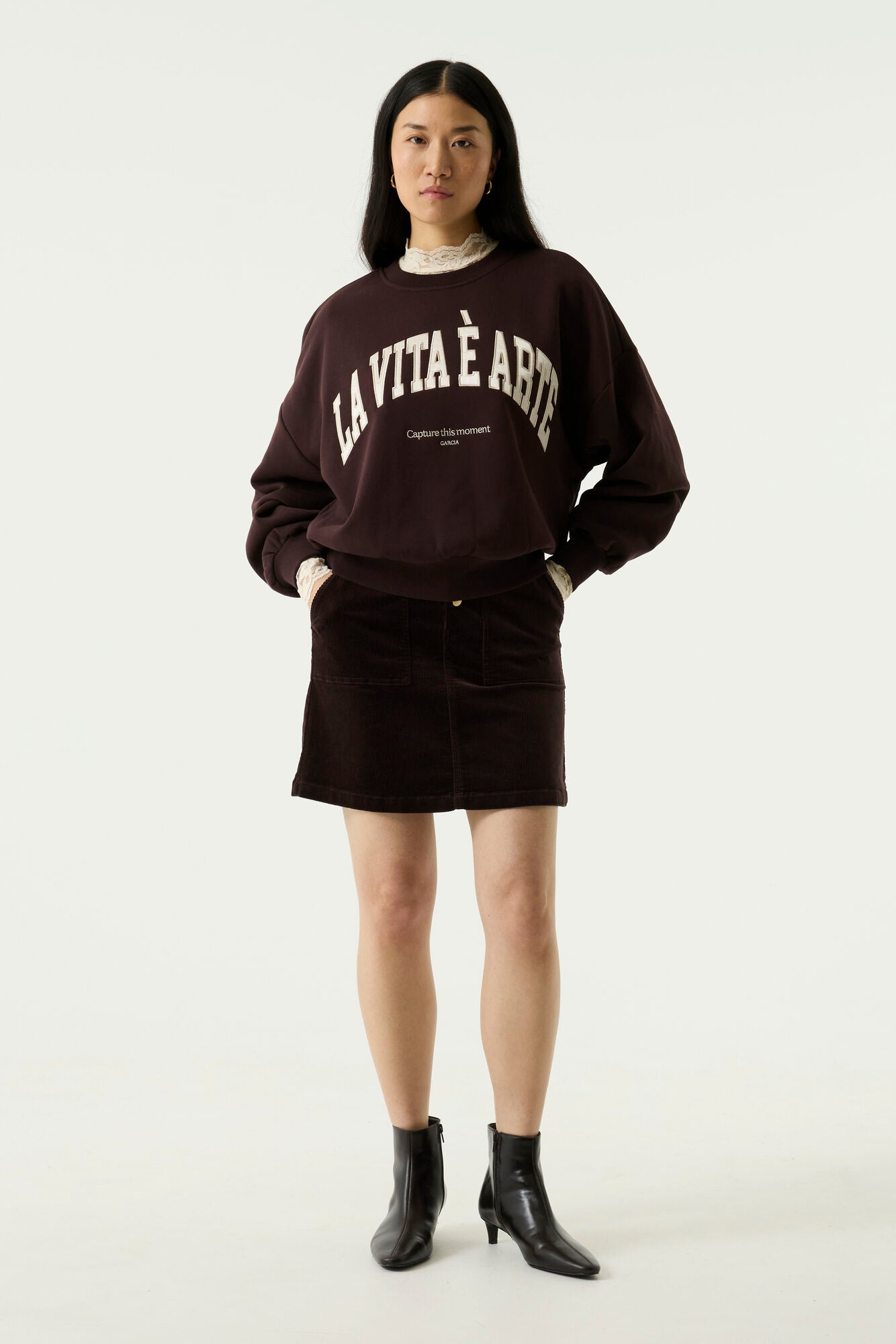 Garcia Damen Sweatshirts Hazel Bloom
