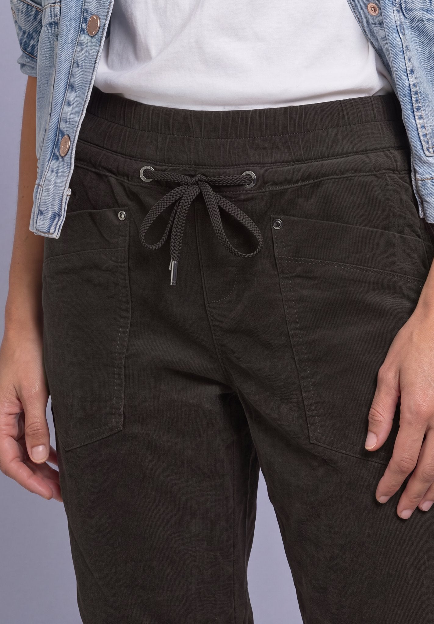 Street One Damen Hosen  Black Cof