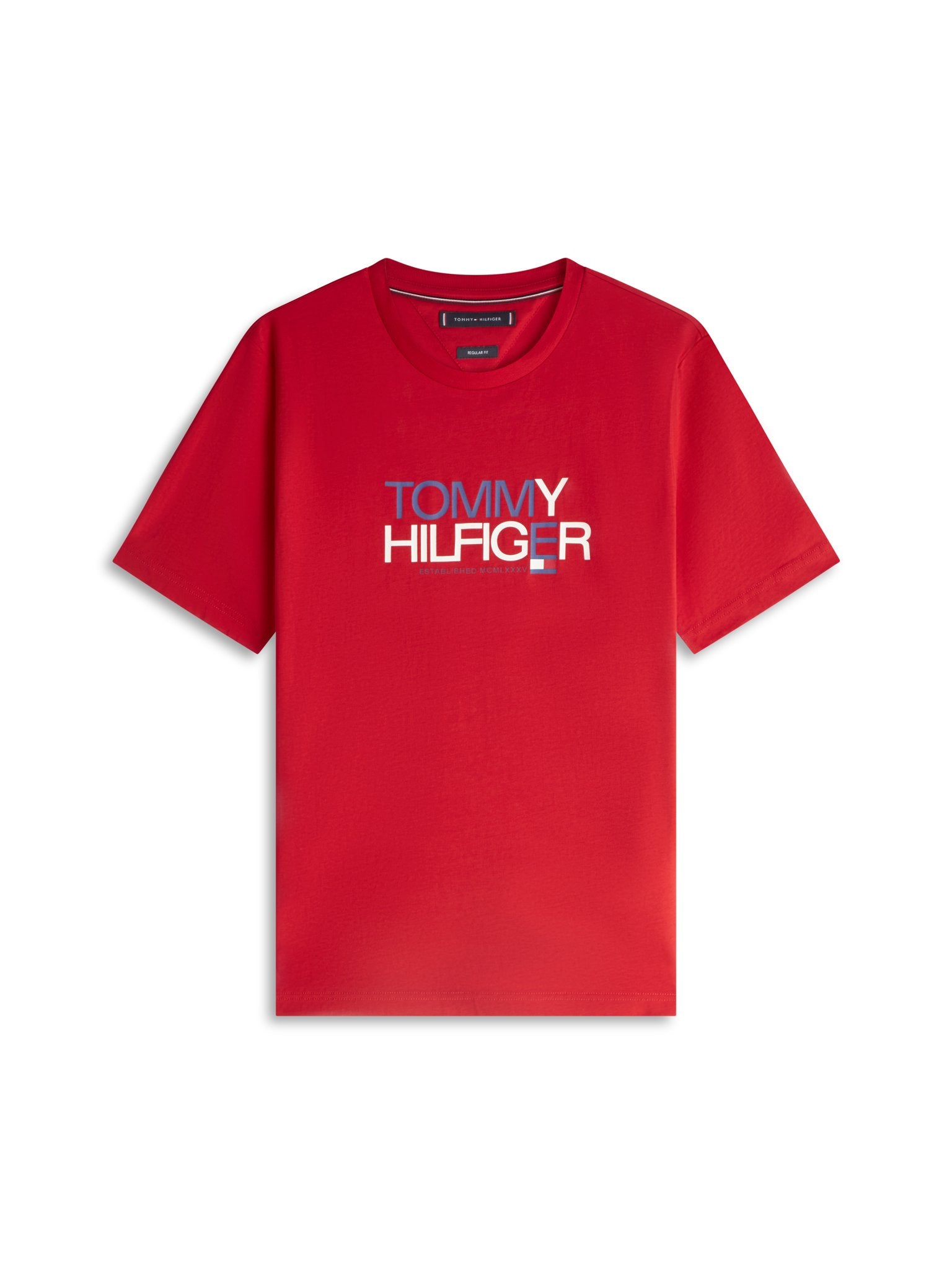 Tommy Hilfiger Herren T-Shirts kurz Xld Red