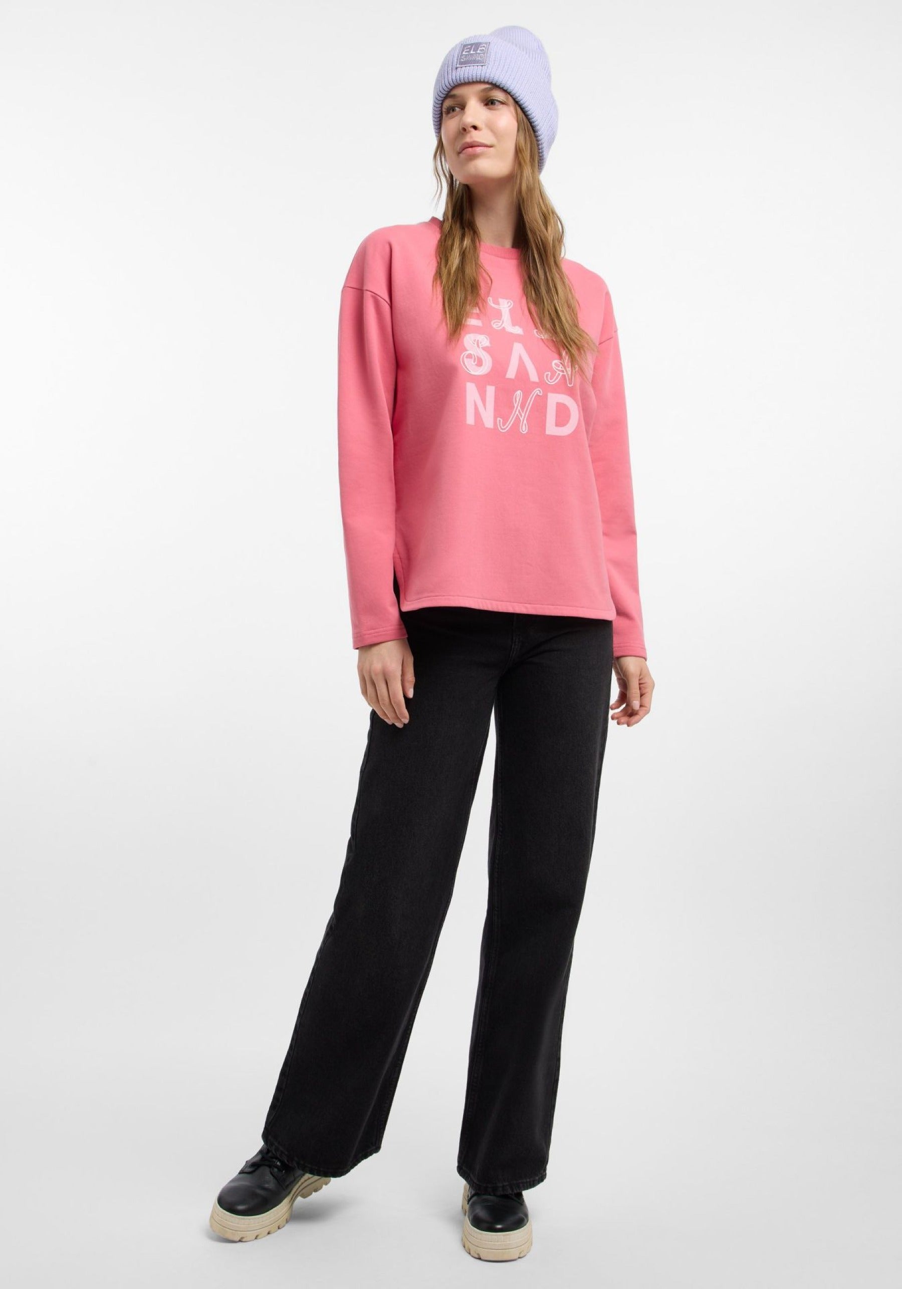 Elbsand Damen Sweatshirts Vintage Ro