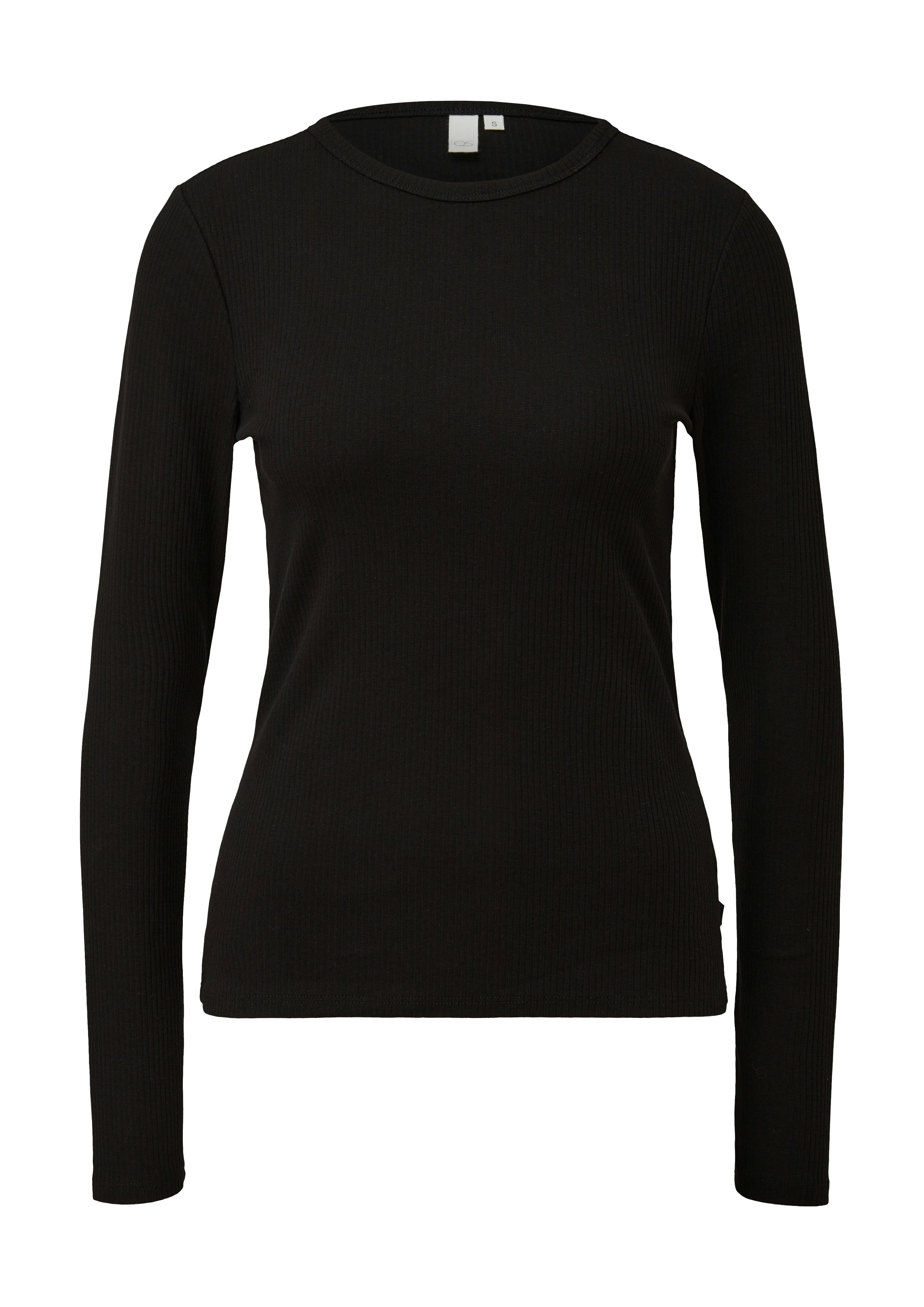 QS by S.Oliver Damen T-Shirts Grey/Black