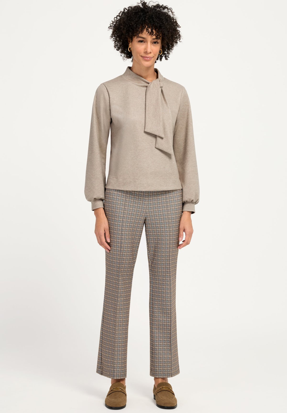 Bianca Damen Hosen Grey Mix