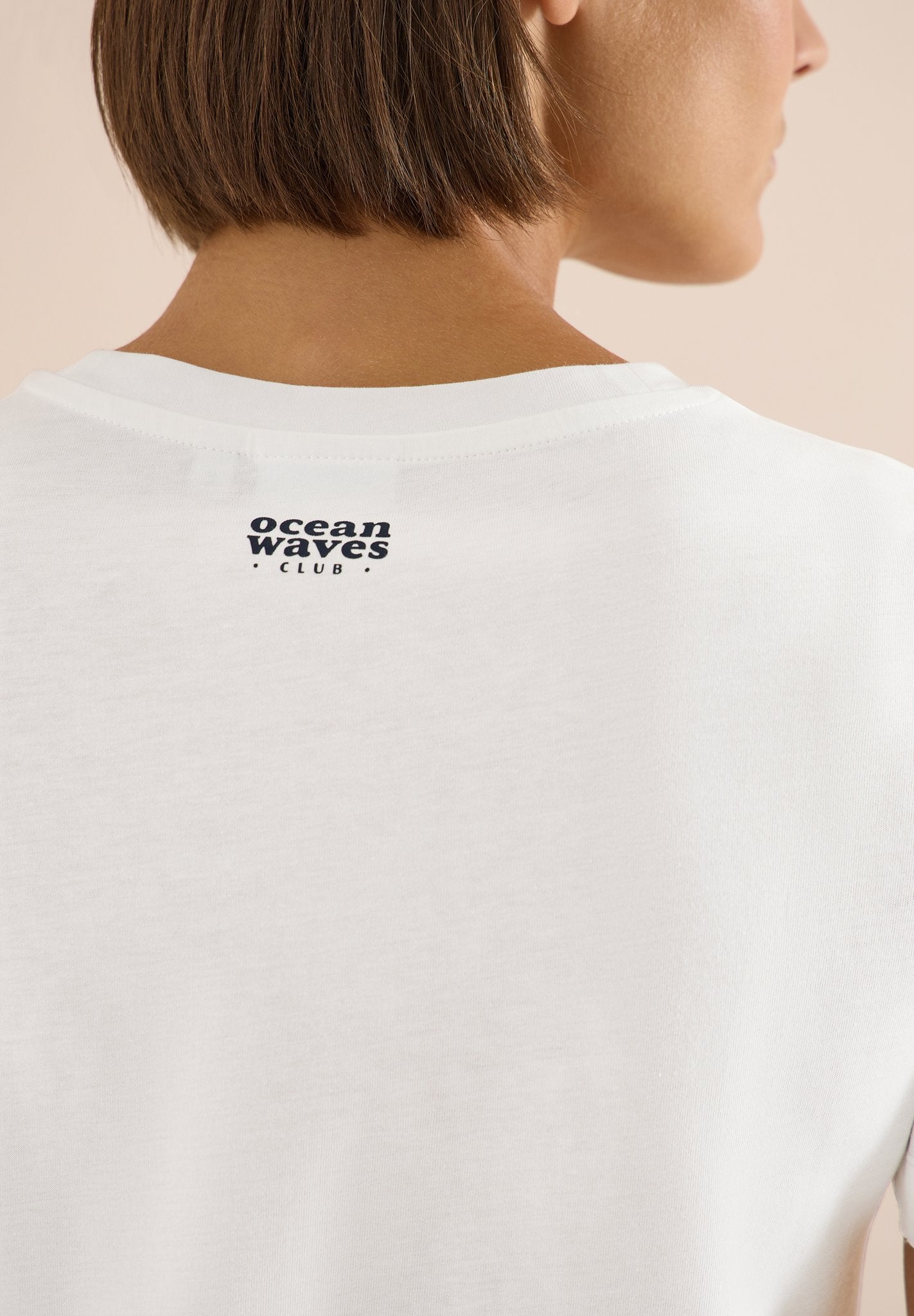 Cecil Damen T-Shirts  Vanilla W