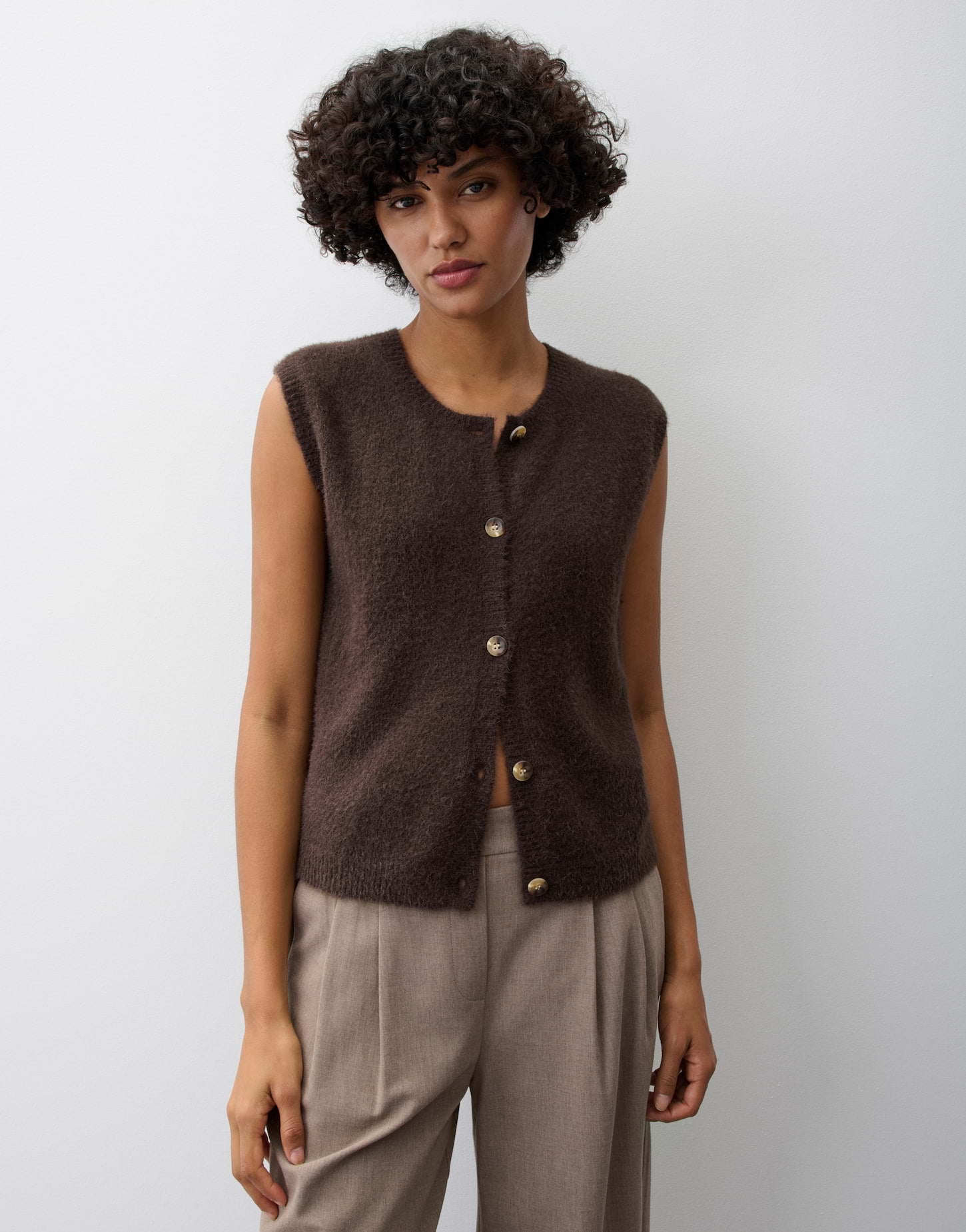 Opus Pants Damen Pullover  Affogato