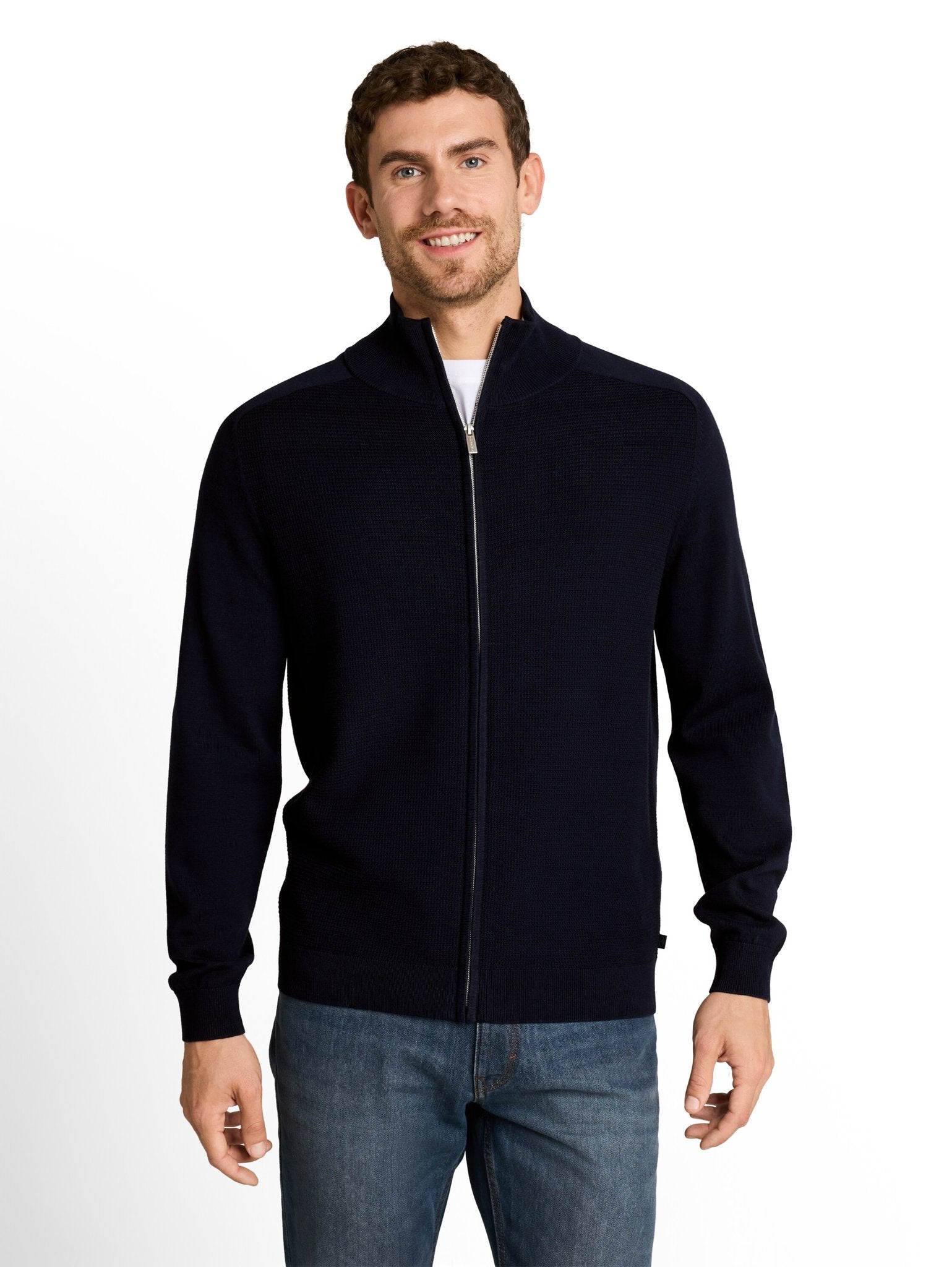 Tom Tailor Herren Pullover Sky Captain Blu