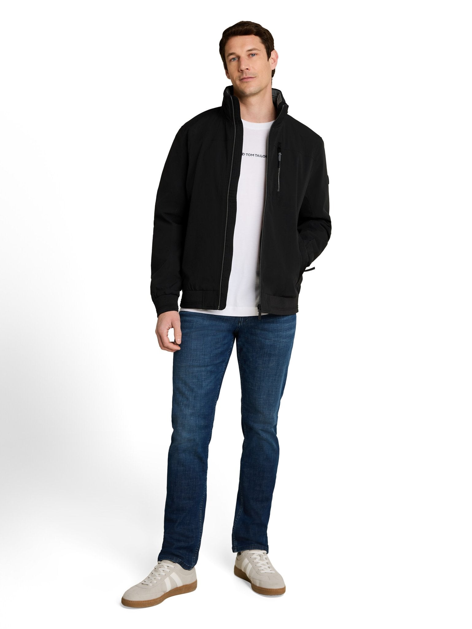 Tom Tailor Herren Jacken Black