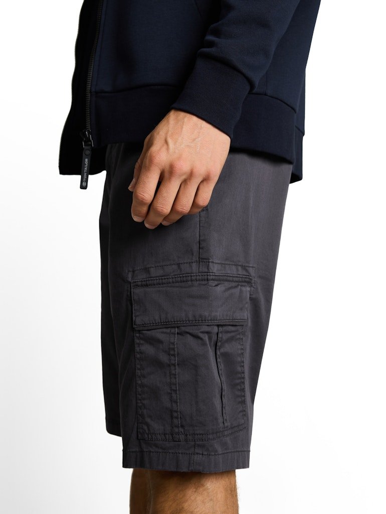 Tom Tailor Herren Hosen Grey Mini Geome